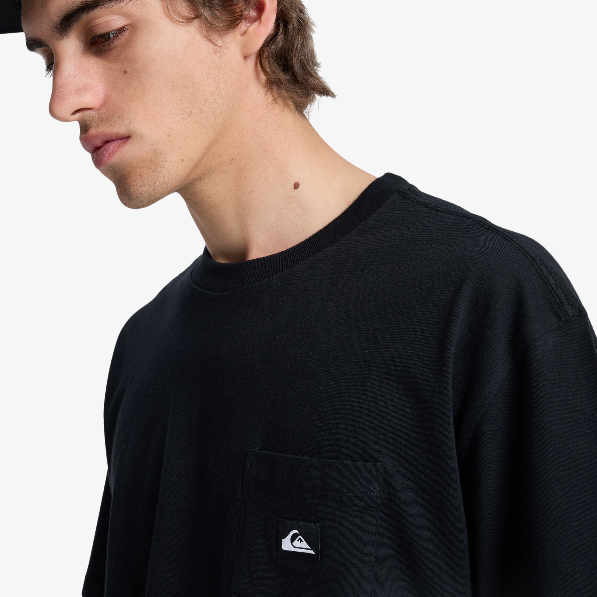 Quiksilver Salt Water Pock Erkek Siyah T-Shirt