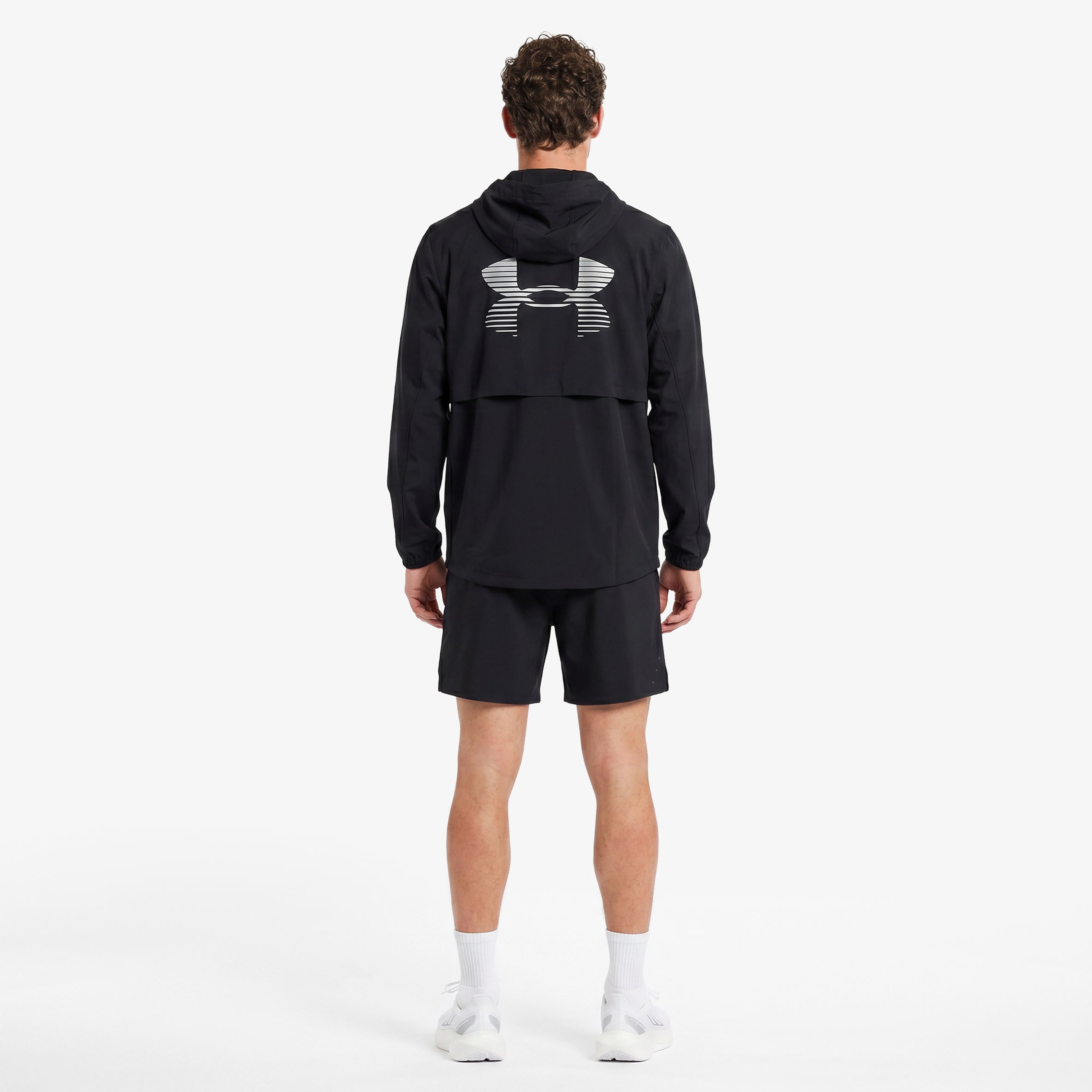 Under Armour Velociti Pro Storm Erkek Siyah Koşu Ceket