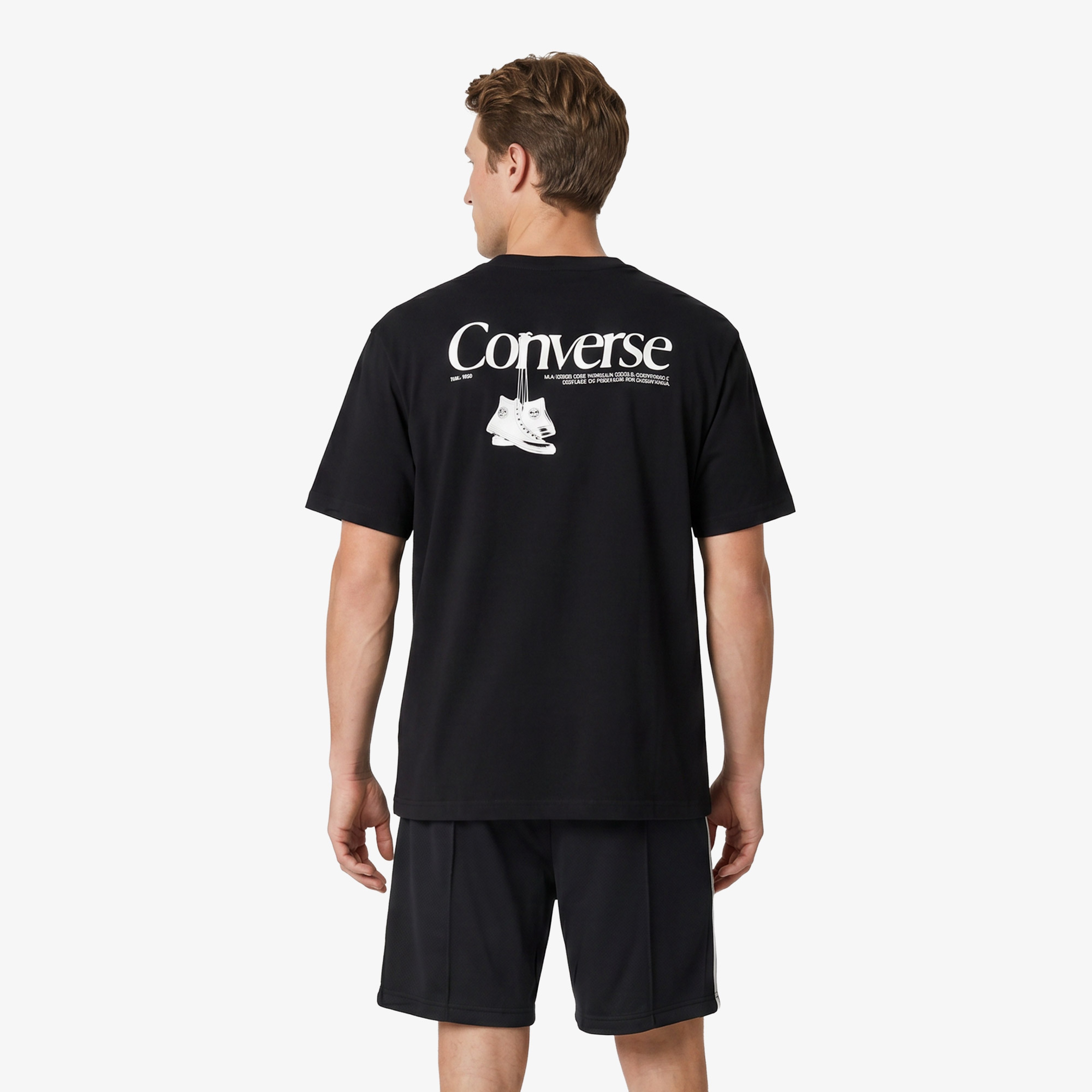 Converse Erkek Siyah T-Shirt