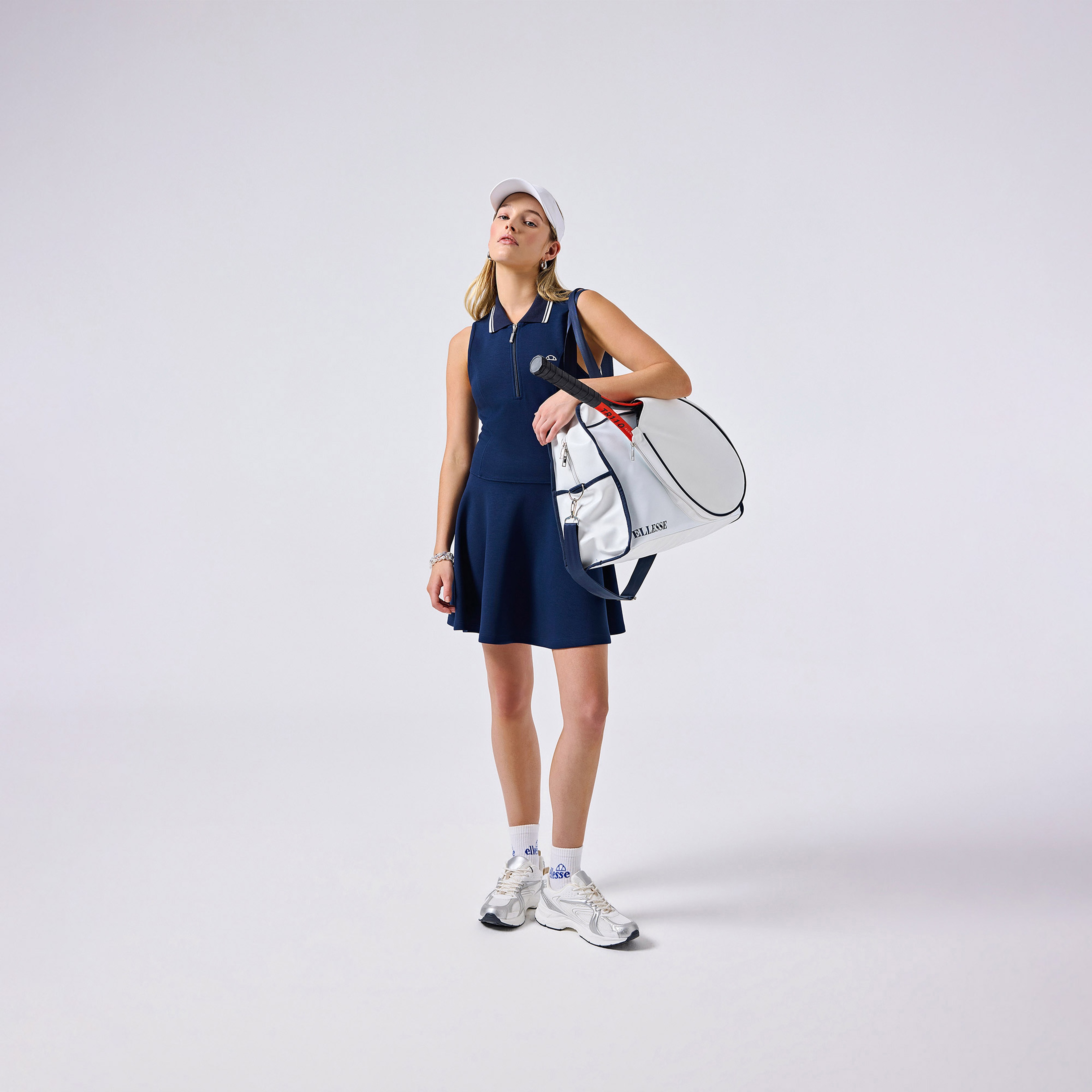 Ellesse Kadın Lacivert Tenis Elbisesi