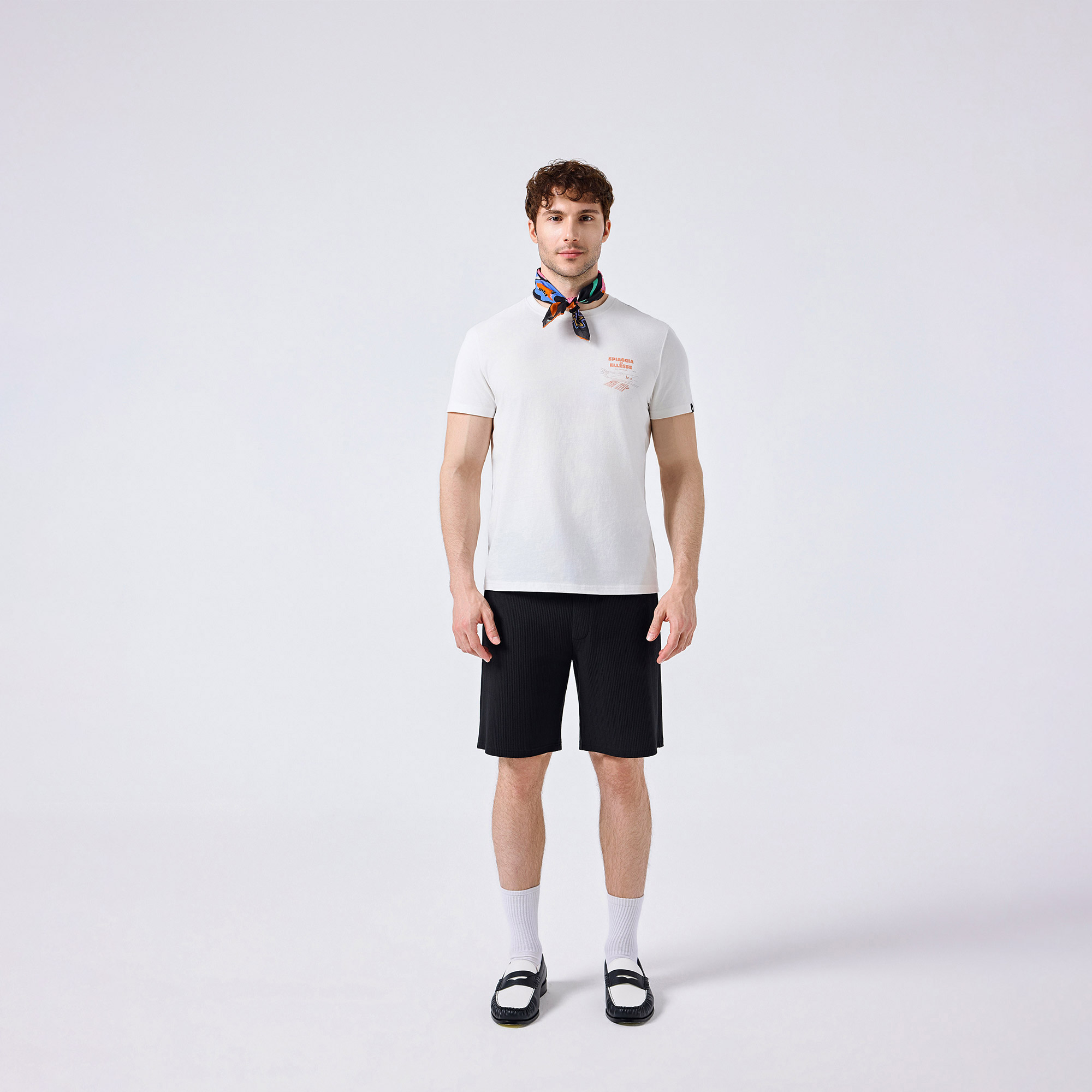 Ellesse Erkek Beyaz T-Shirt