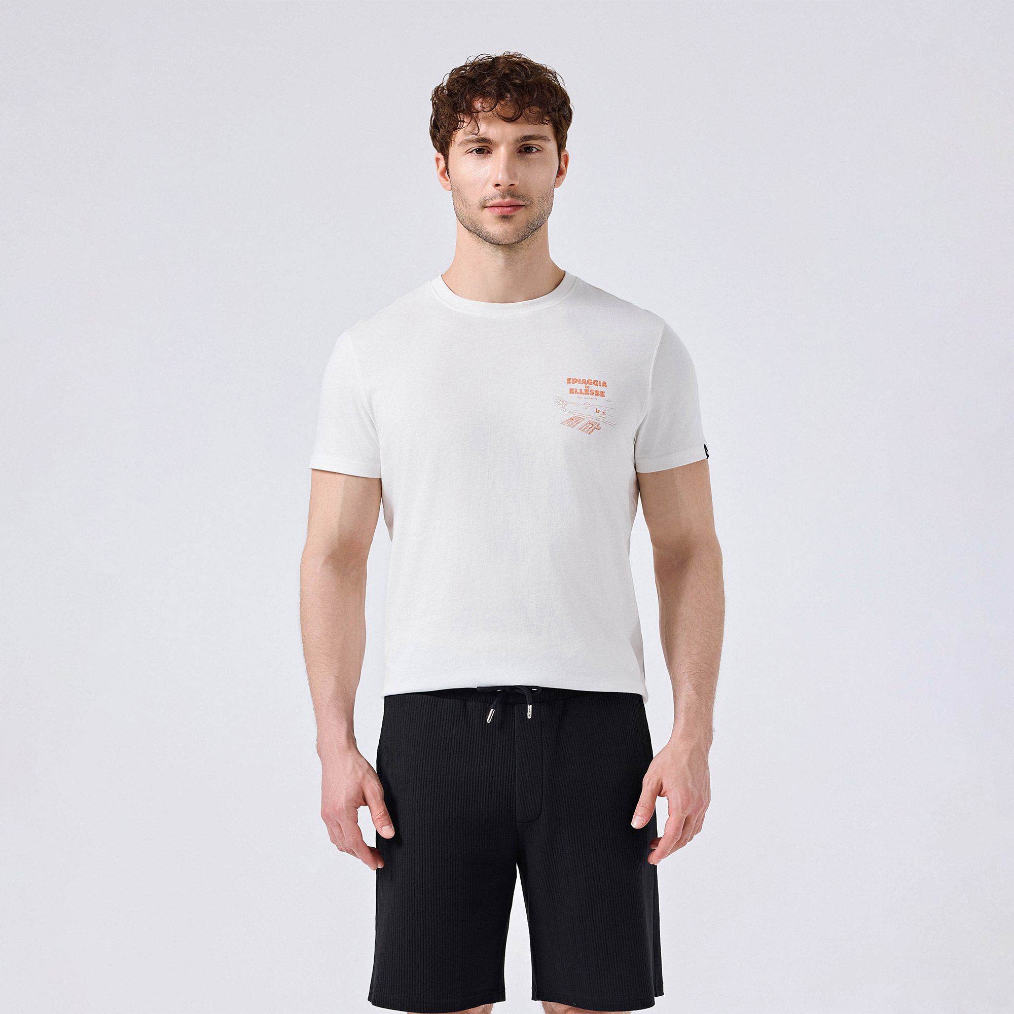 Ellesse Erkek Beyaz T-Shirt