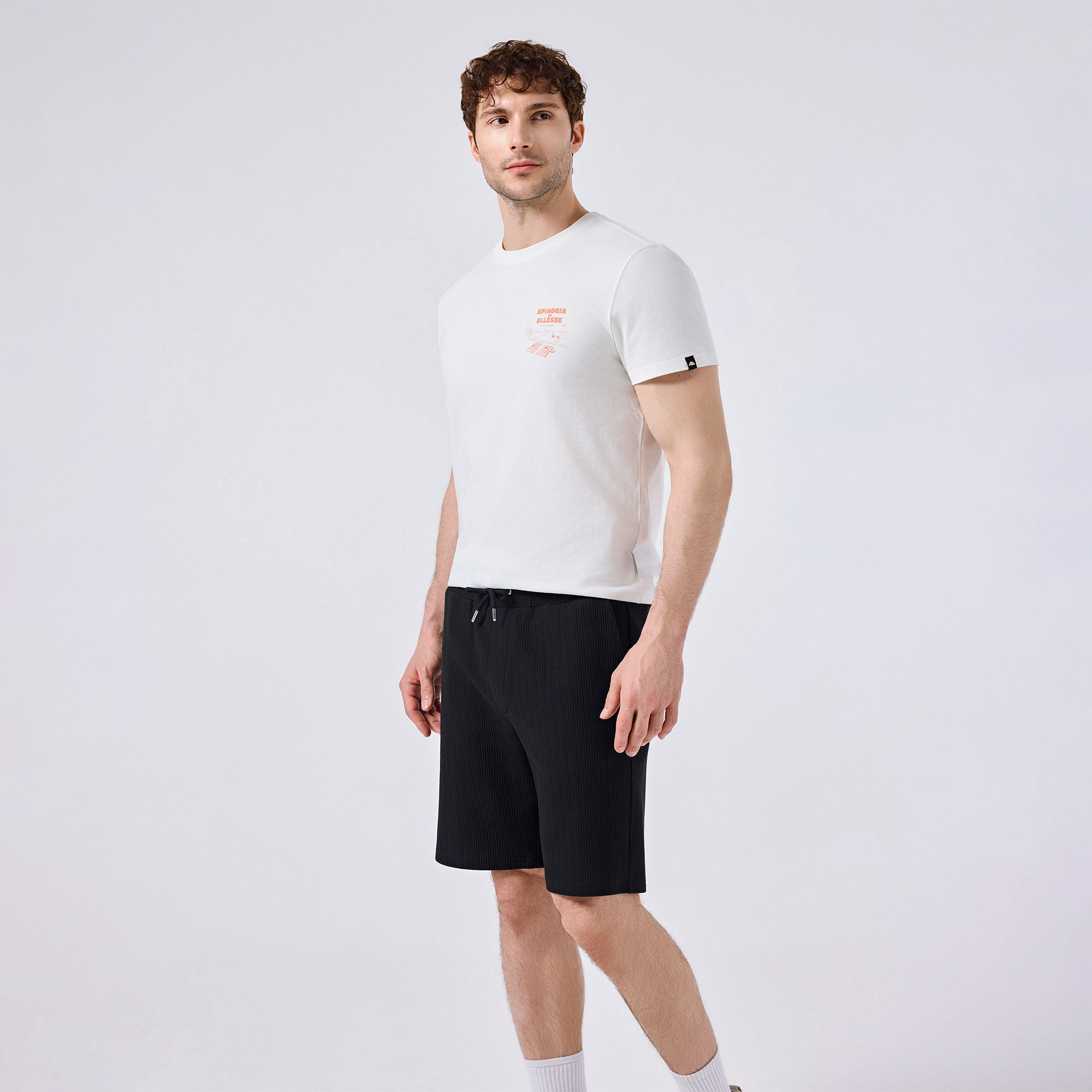 Ellesse Erkek Beyaz T-Shirt