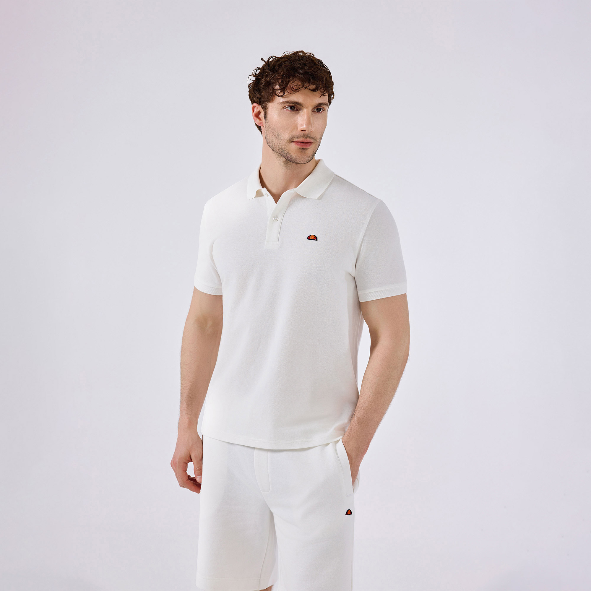 Ellesse Erkek Beyaz Polo T-Shirt