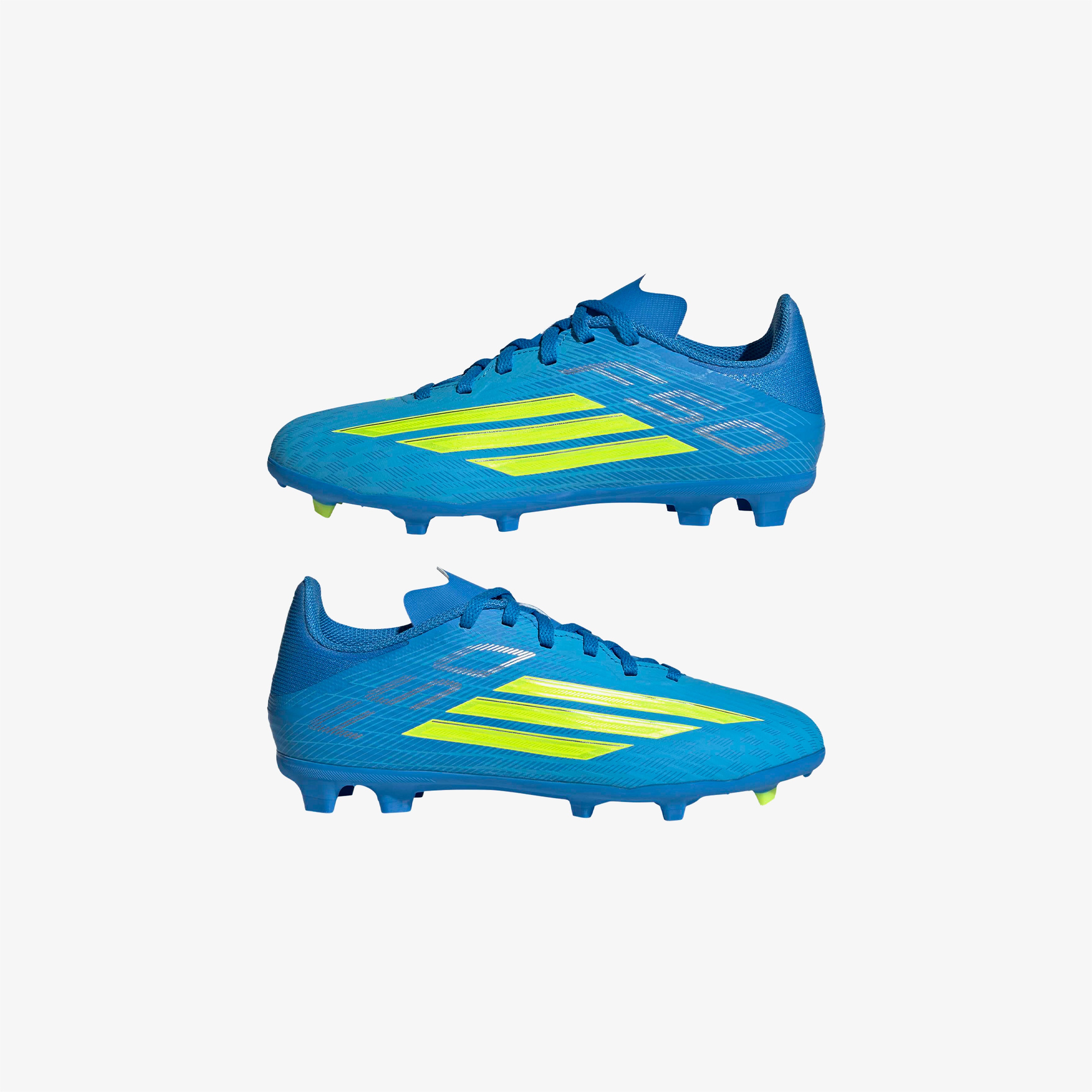adidas F50 League Fg/Mg J Çocuk Mavi Çim Saha Kramponu