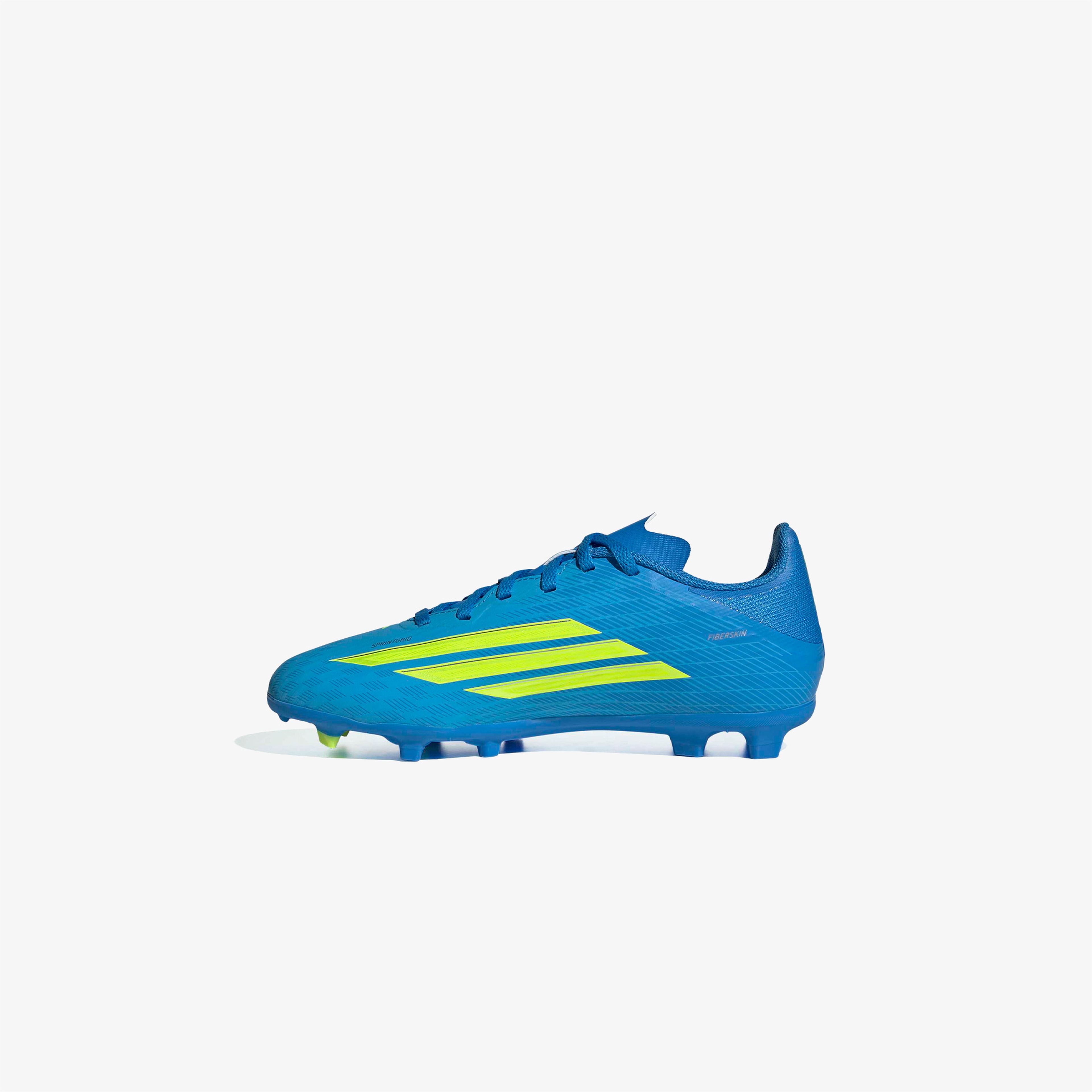 adidas F50 League Fg/Mg J Çocuk Mavi Çim Saha Kramponu
