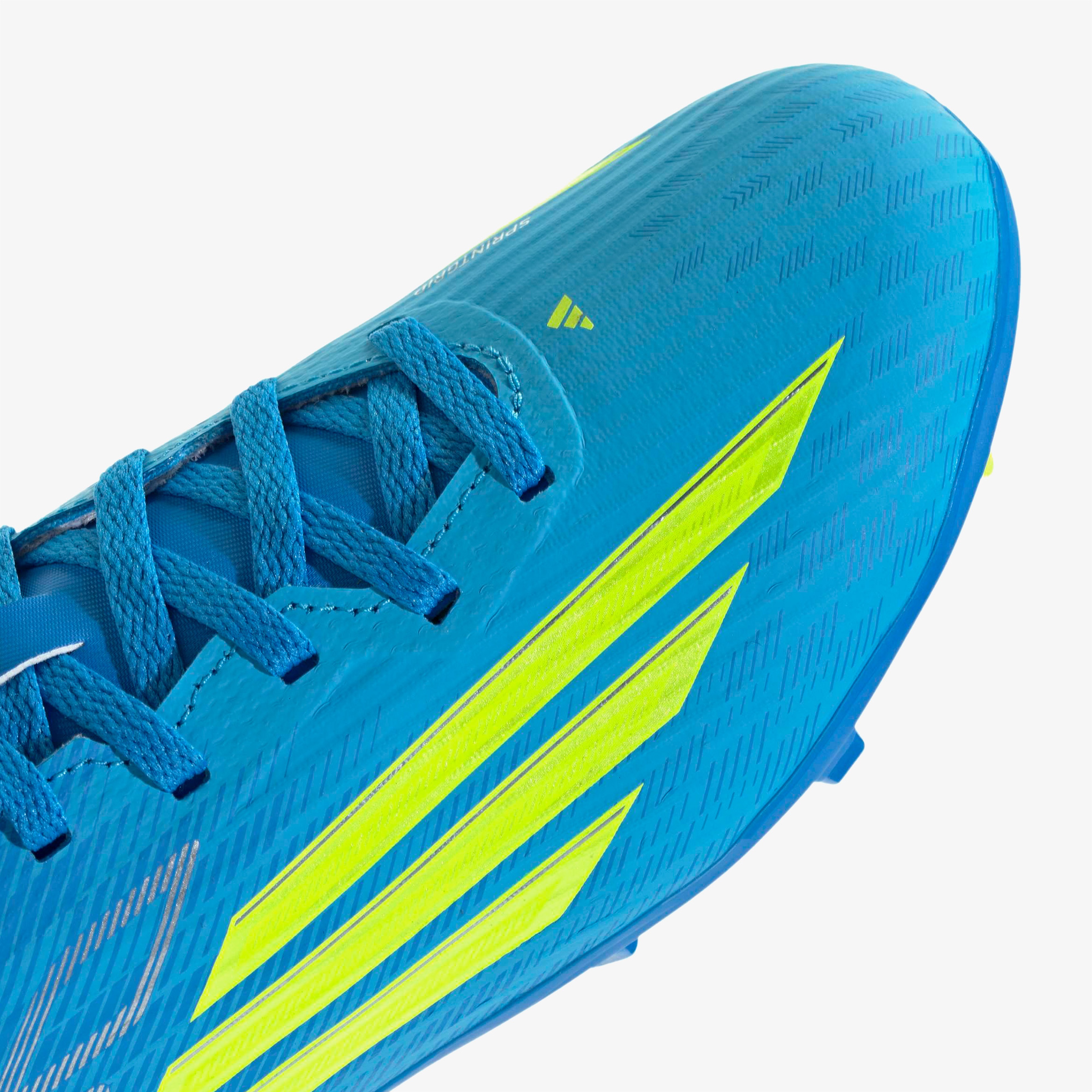 adidas F50 League Fg/Mg J Çocuk Mavi Çim Saha Kramponu