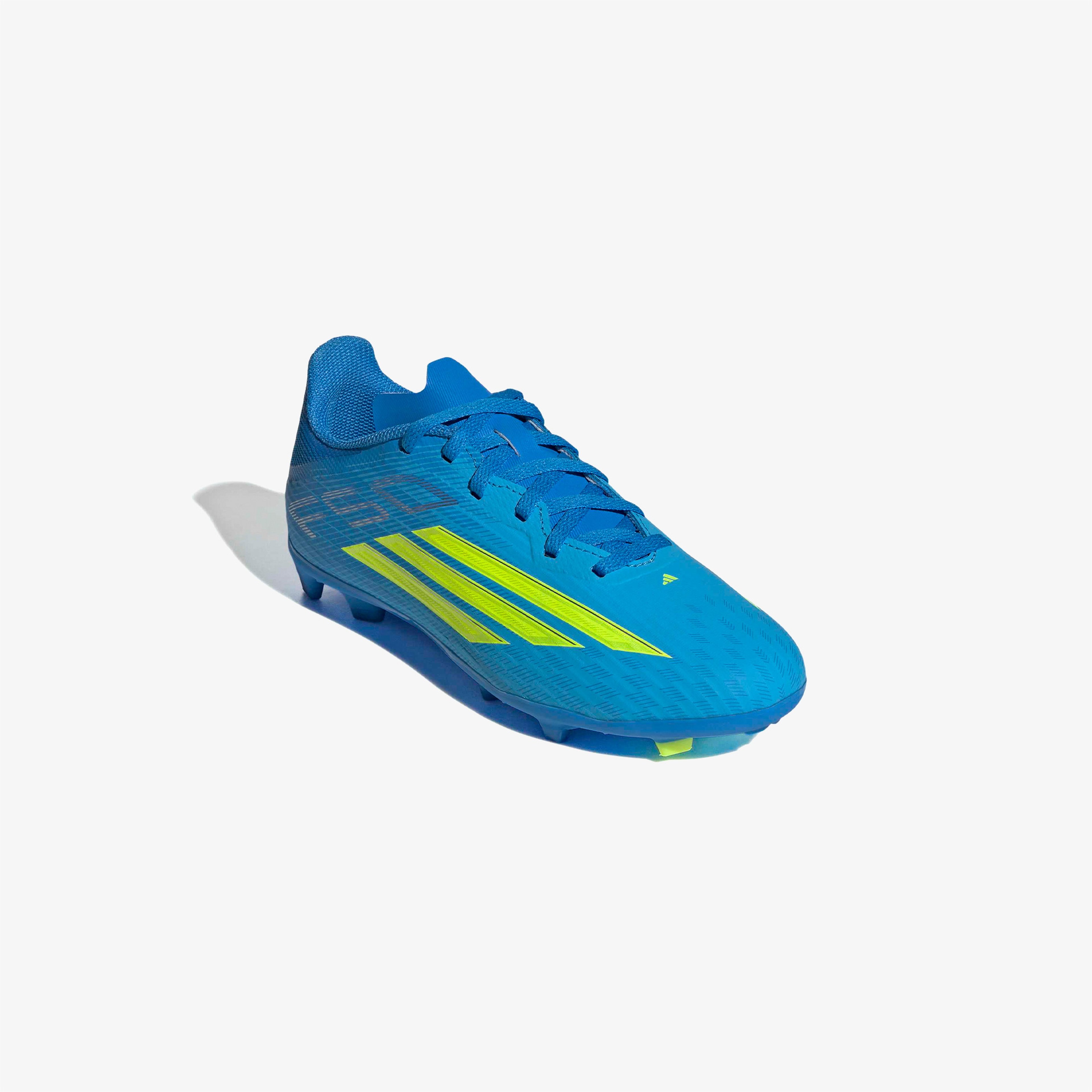 adidas F50 League Fg/Mg J Çocuk Mavi Çim Saha Kramponu