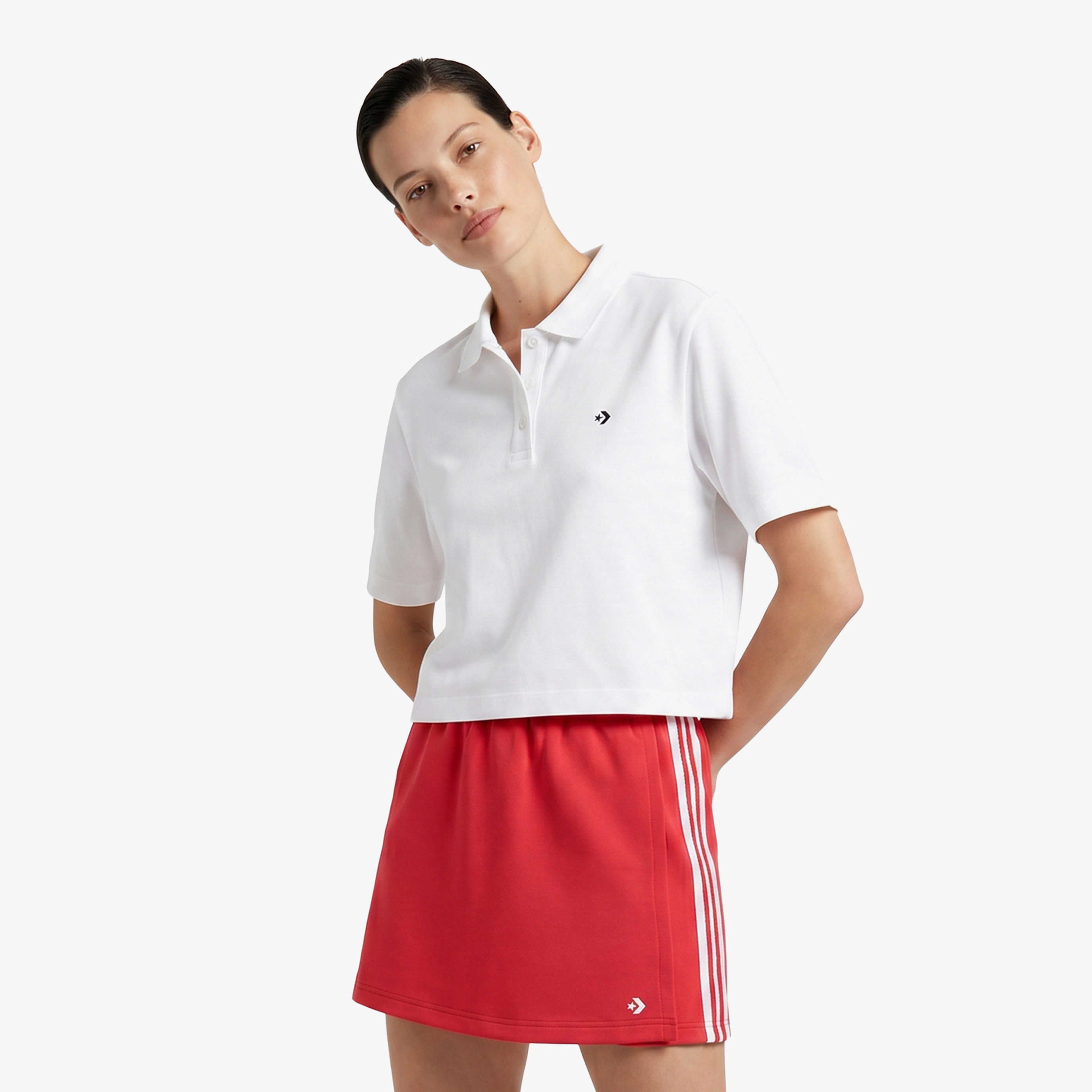 Converse Kadın Beyaz T-Shirt