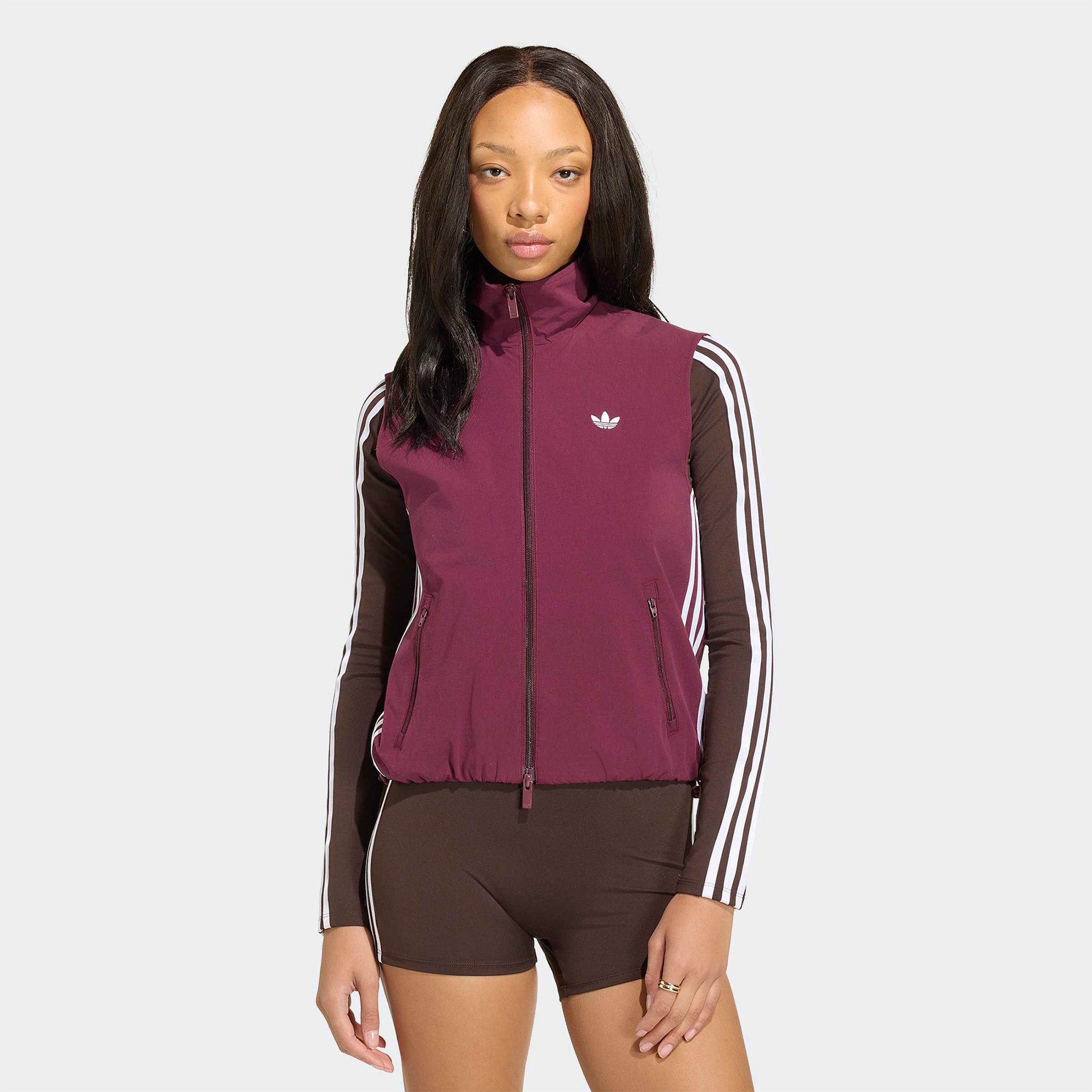 adidas Essential Kadın Bordo T-Shirt