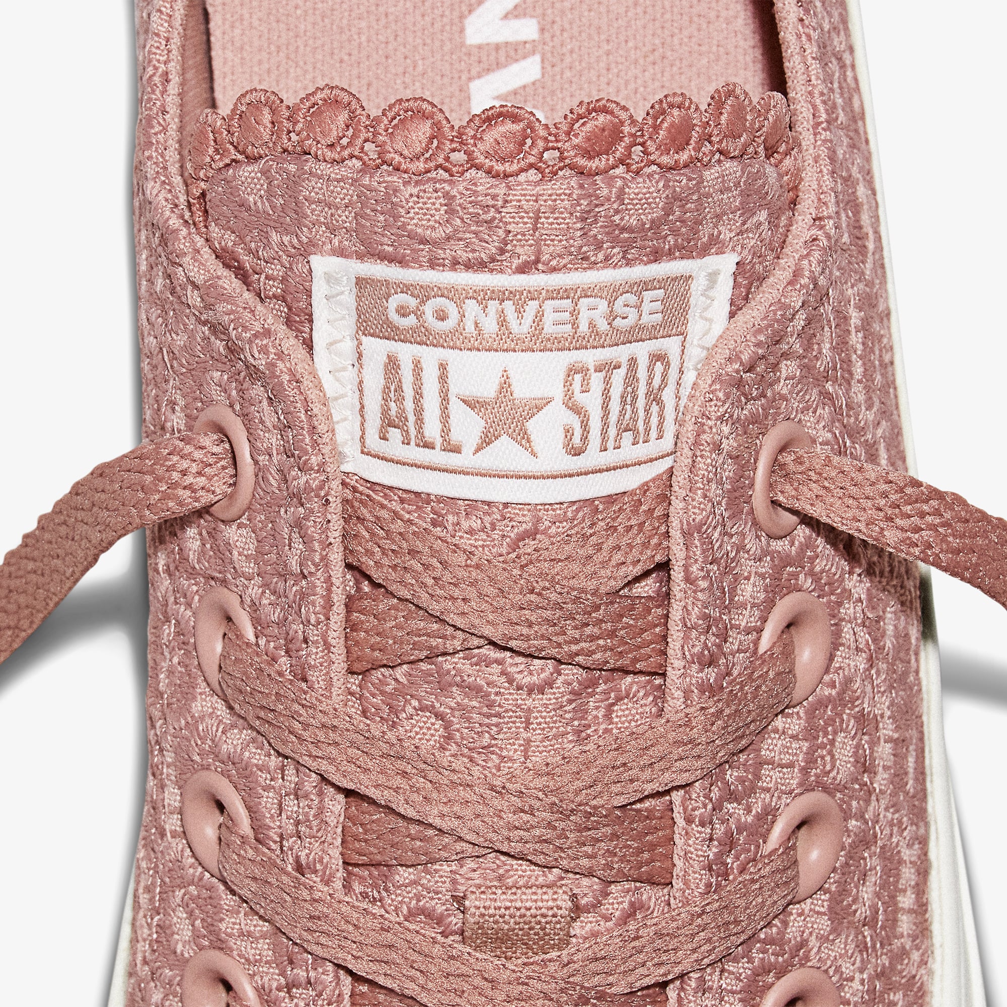 Converse Chuck Taylor All Star Çiçek İşlemeli Unisex Pembe Sneaker