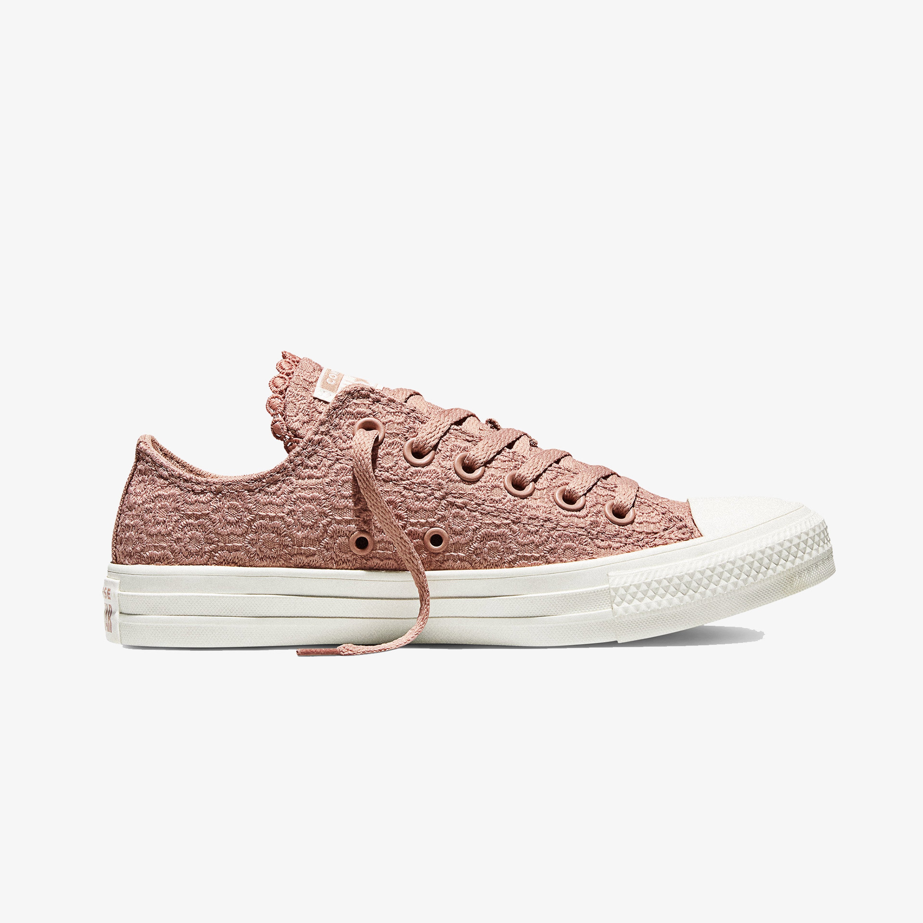 Converse Chuck Taylor All Star Çiçek İşlemeli Unisex Pembe Sneaker