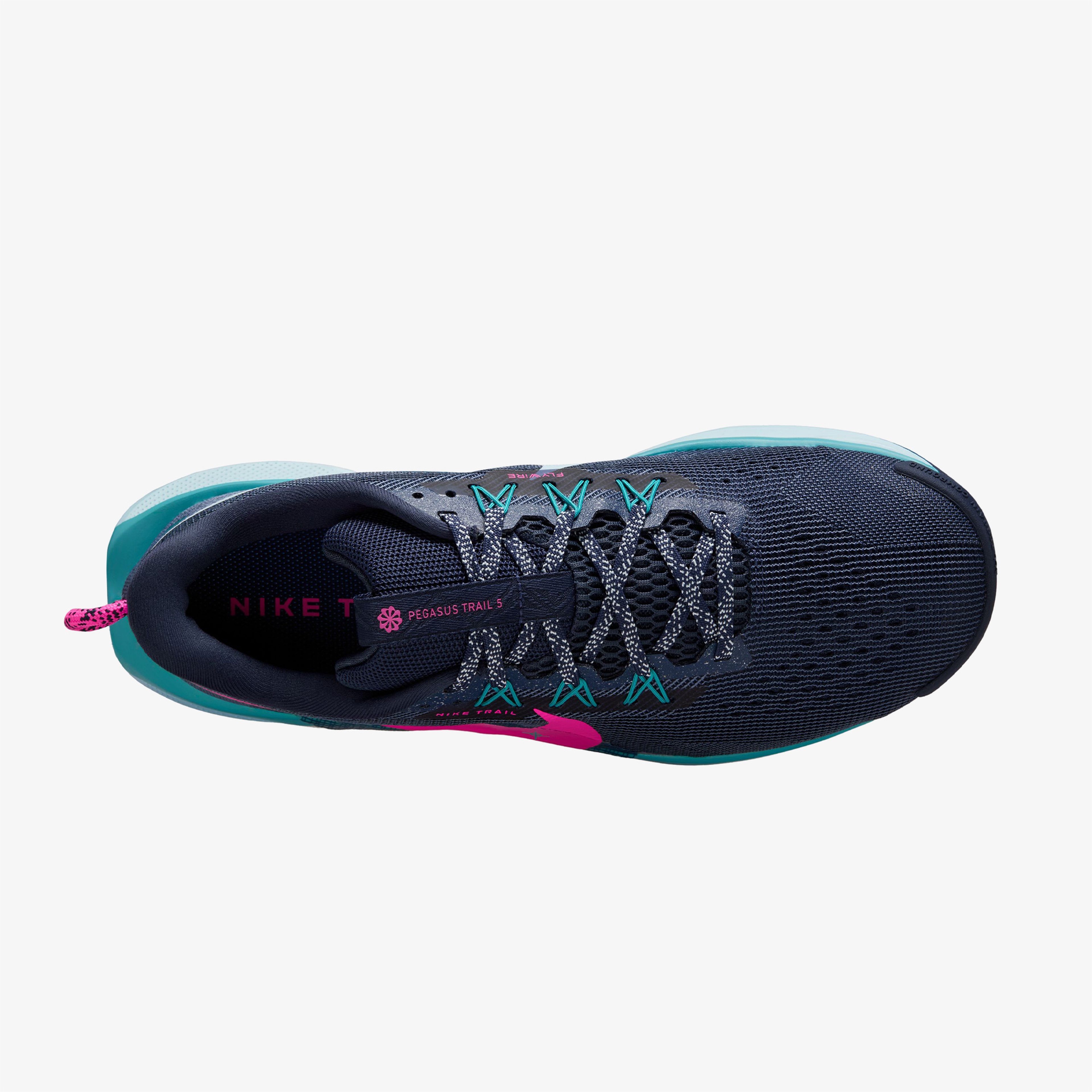 Nike Reactx Pegasus Trail 5 Erkek Lacivert Koşu Ayakkabısı