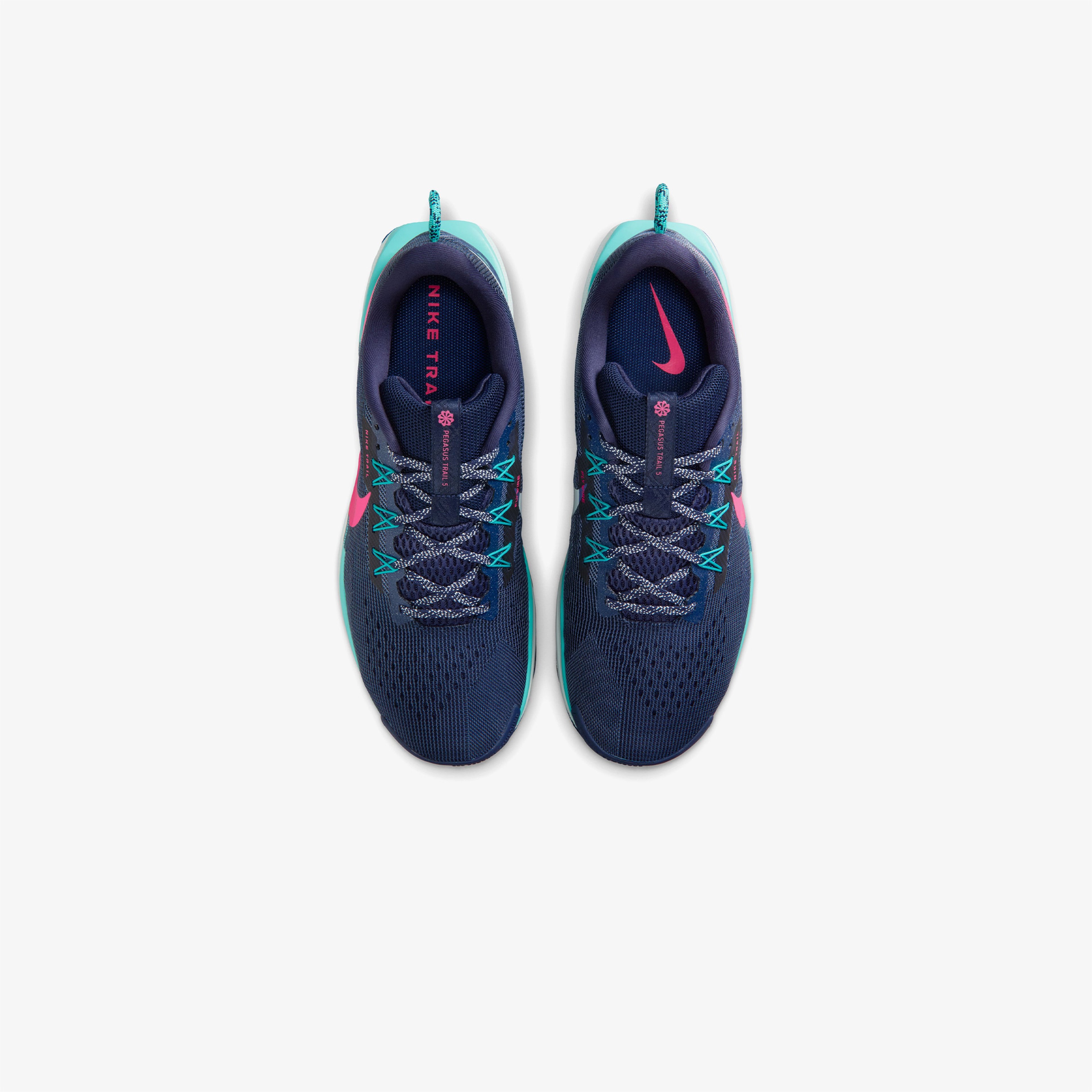 Nike Reactx Pegasus Trail 5 Erkek Lacivert Koşu Ayakkabısı