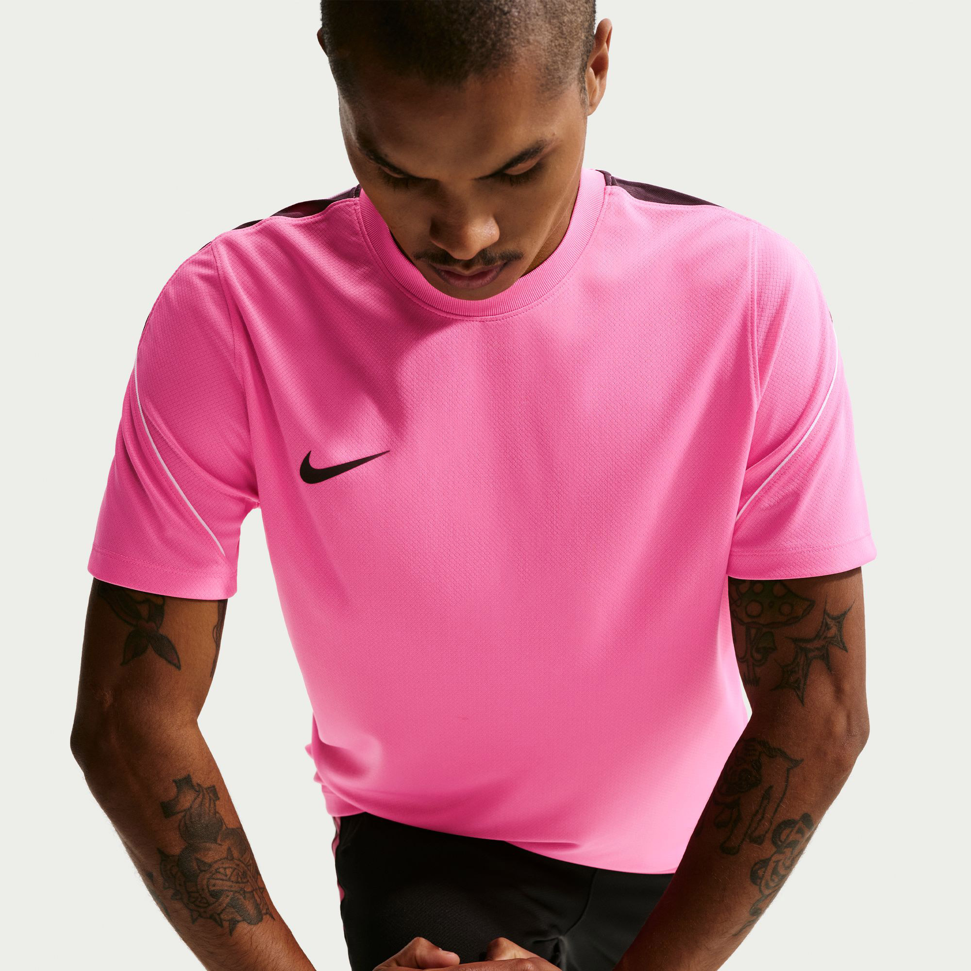 Nike Strike Erkek Pembe Futbol T-Shirt