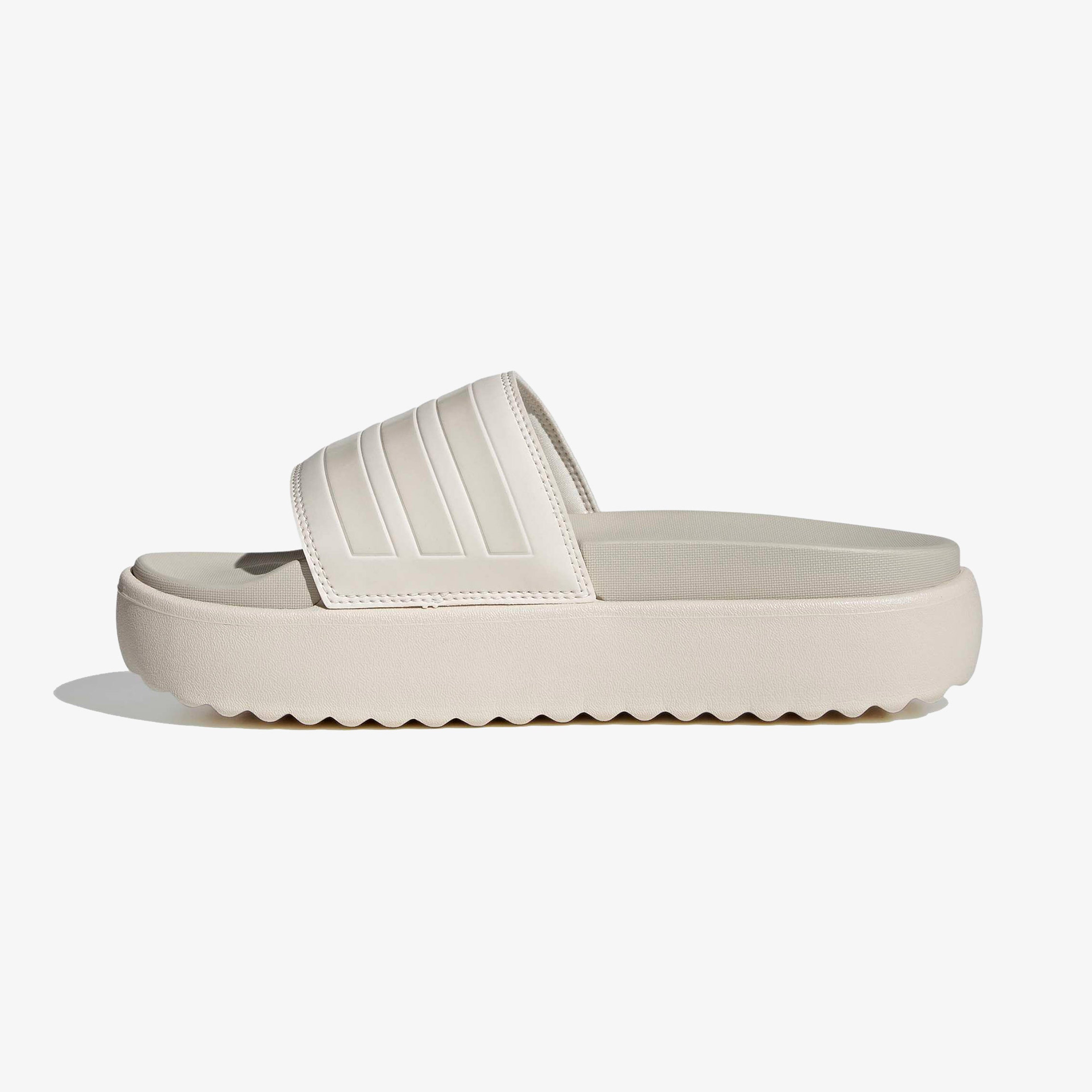 adidas Adilette Platform Kadın Beyaz Terlik