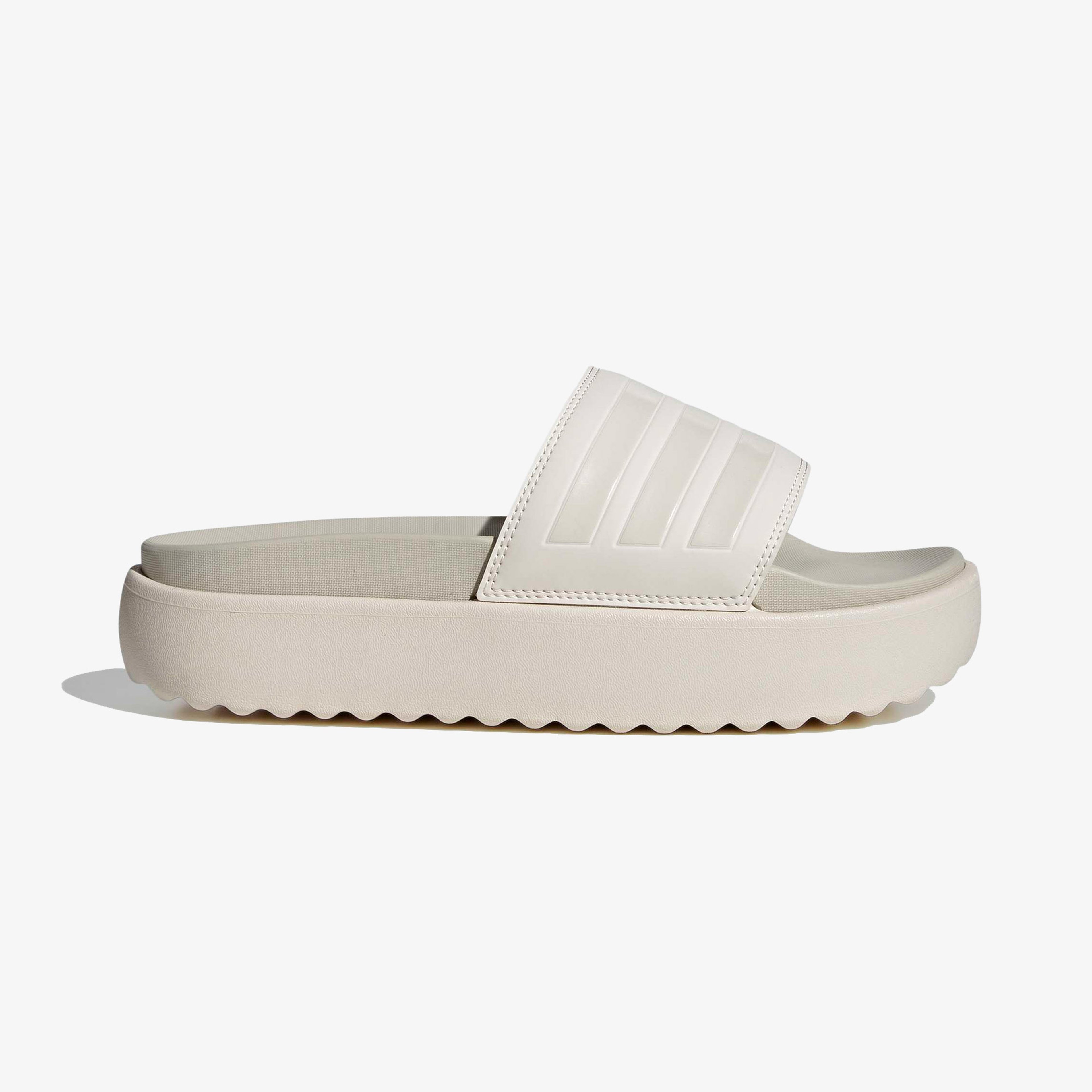 adidas Adilette Platform Kadın Beyaz Terlik