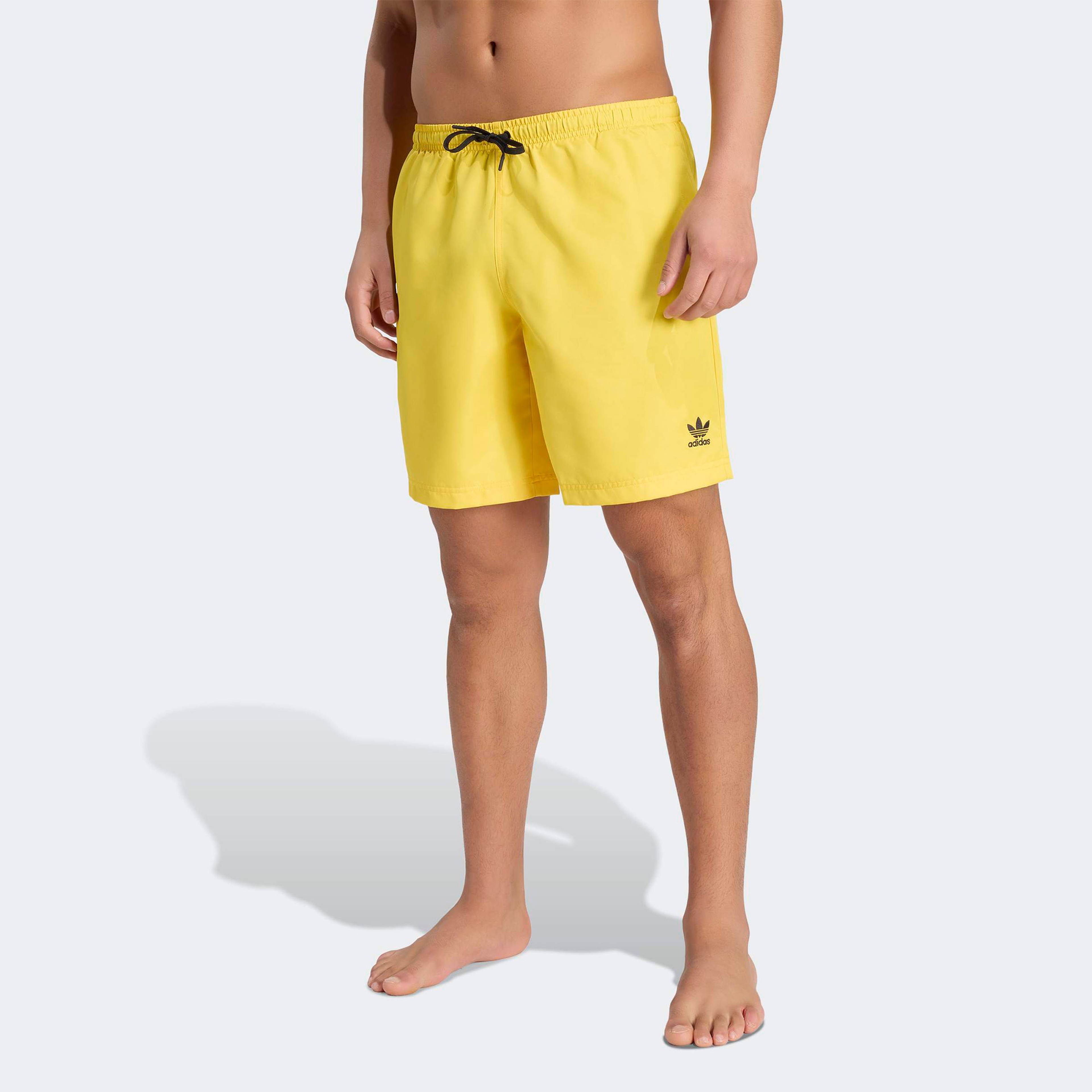 adidas Adicolor 8 İnç Erkek Sarı Deniz Şortu
