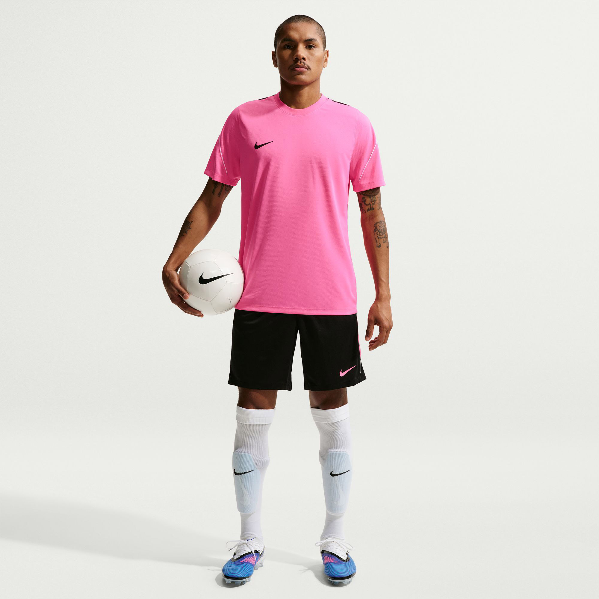 Nike Strike Erkek Pembe Futbol T-Shirt