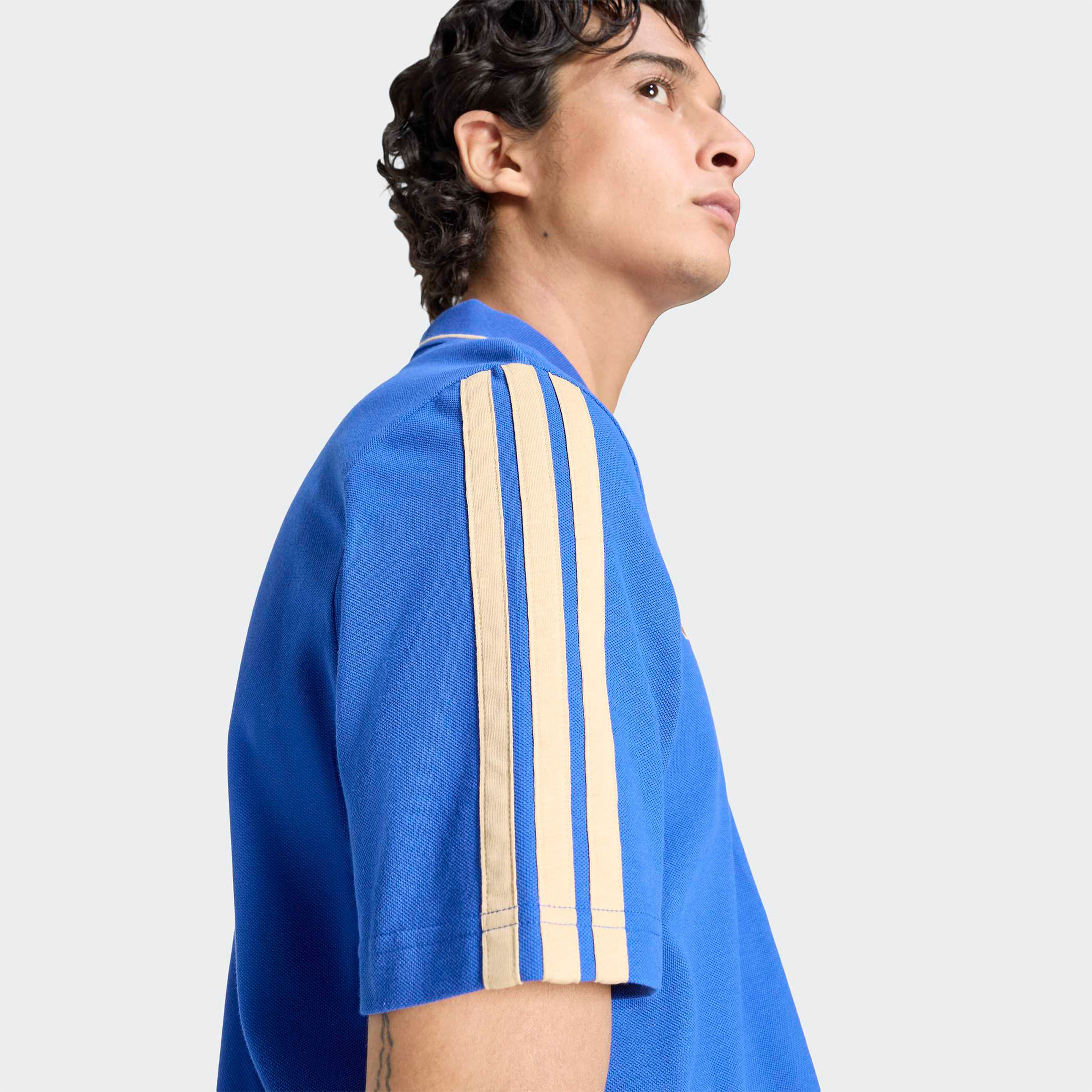 adidas İtalya Dna Erkek Mavi Polo