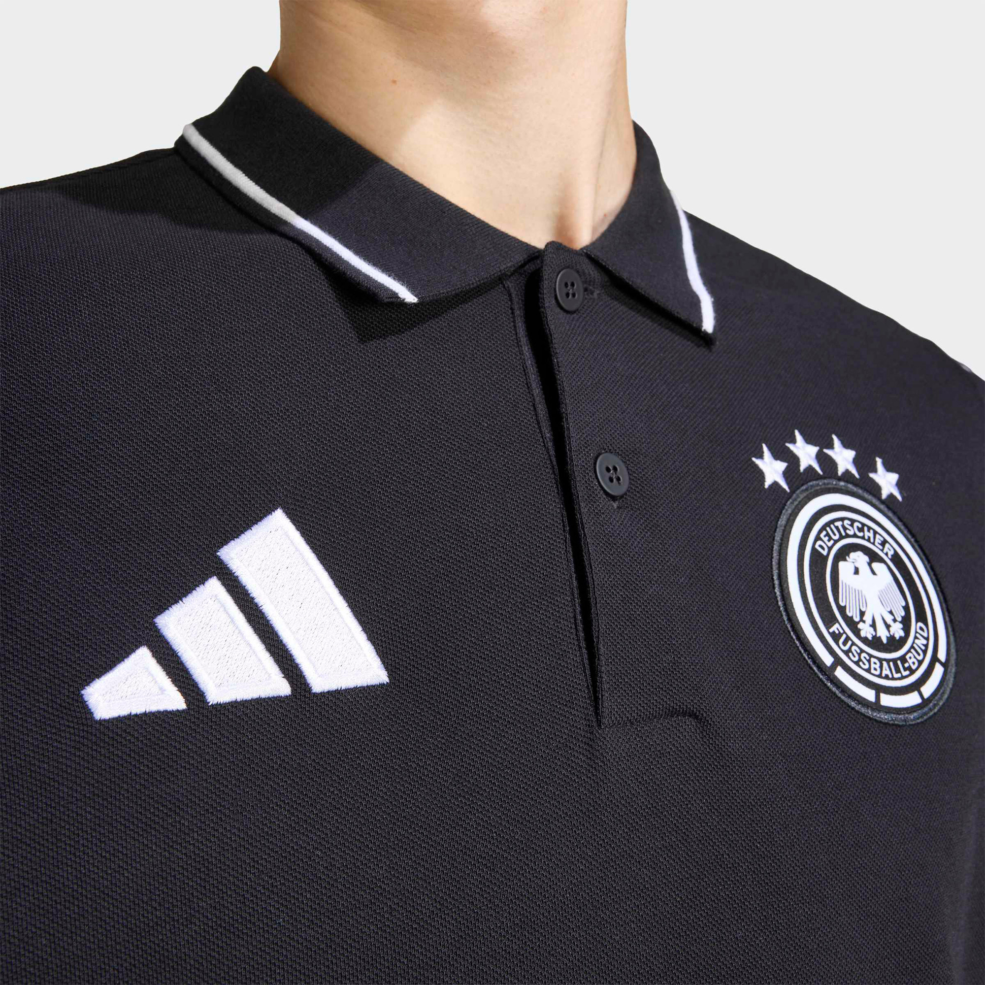 adidas Almanya Dna Erkek Siyah Polo