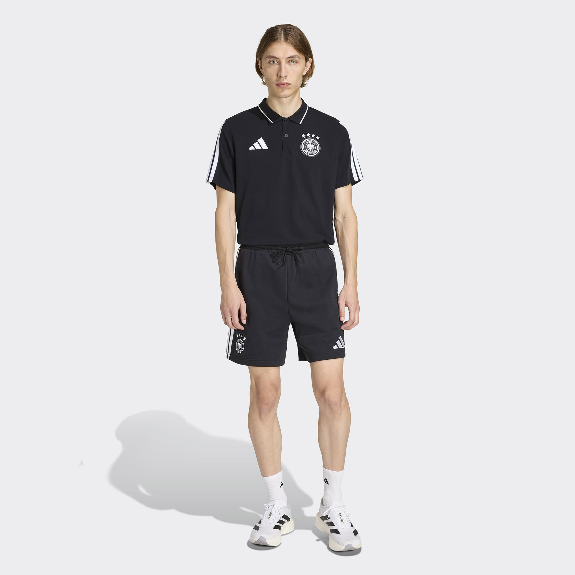 adidas Almanya Dna Erkek Siyah Polo