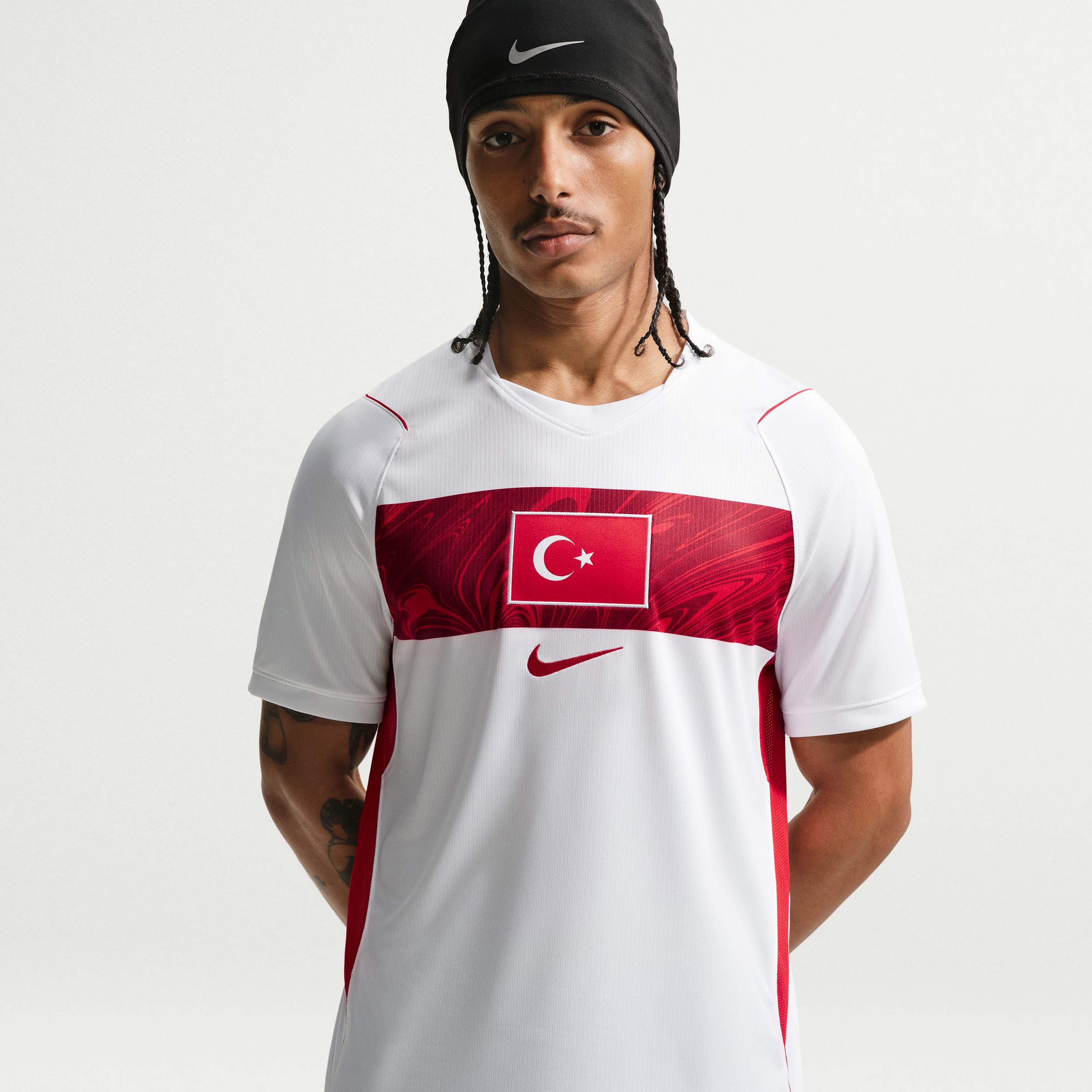 Nike Türkiye 2026  Erkek Beyaz Deplasman Stadyum Forması