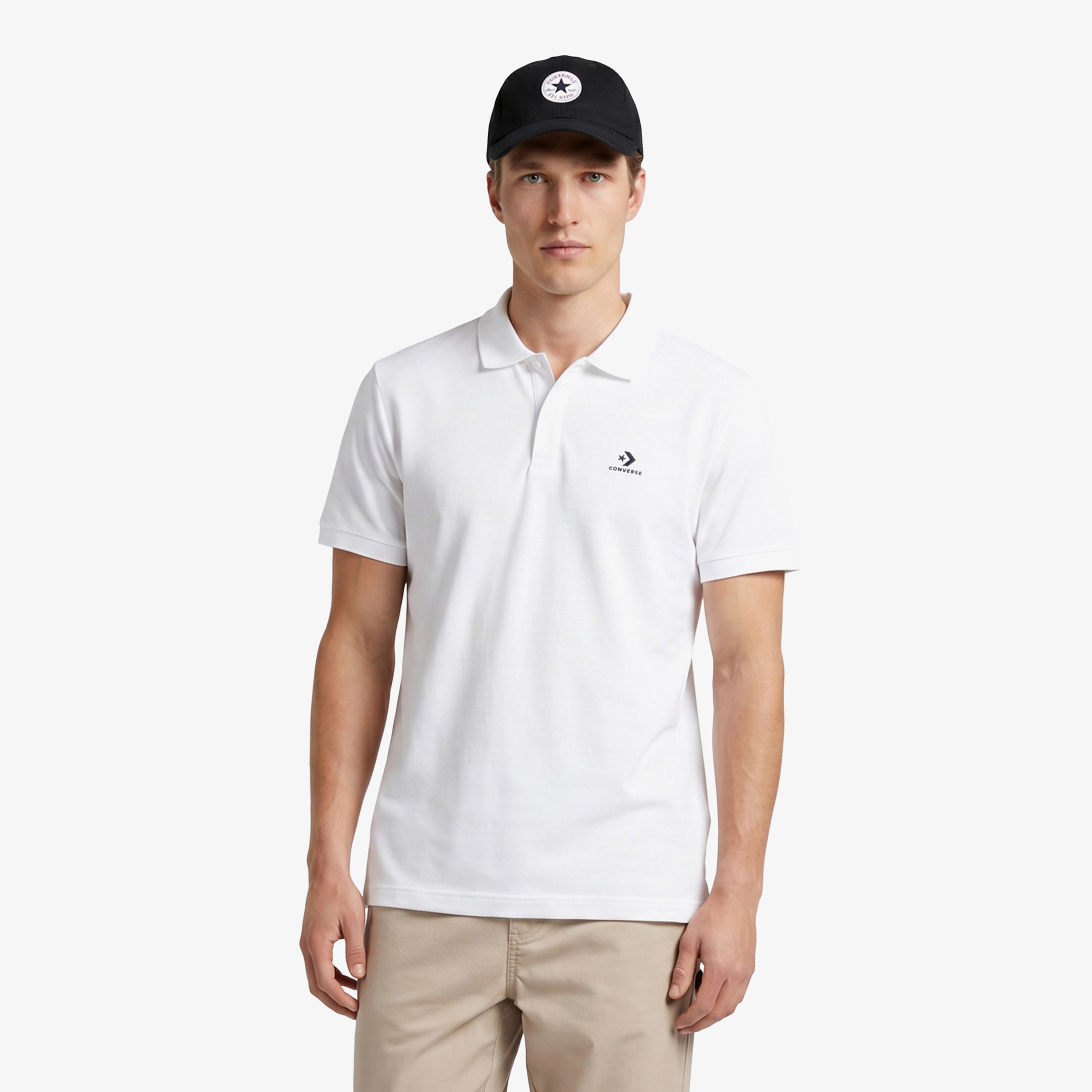 Converse Erkek Beyaz T-Shirt