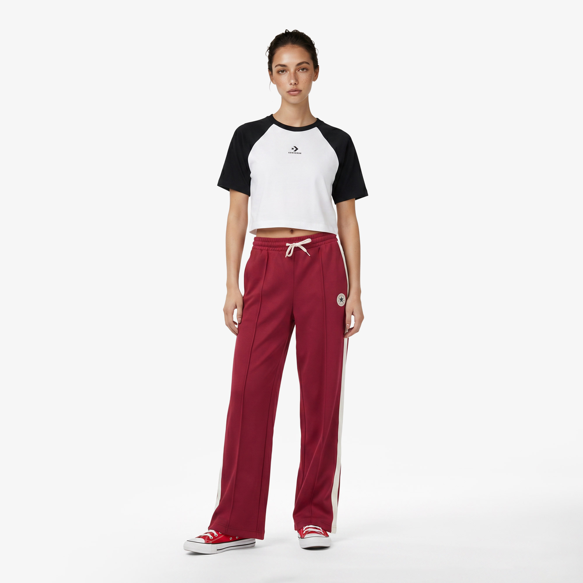 Converse Regular Fit Kadın Beyaz T-Shirt