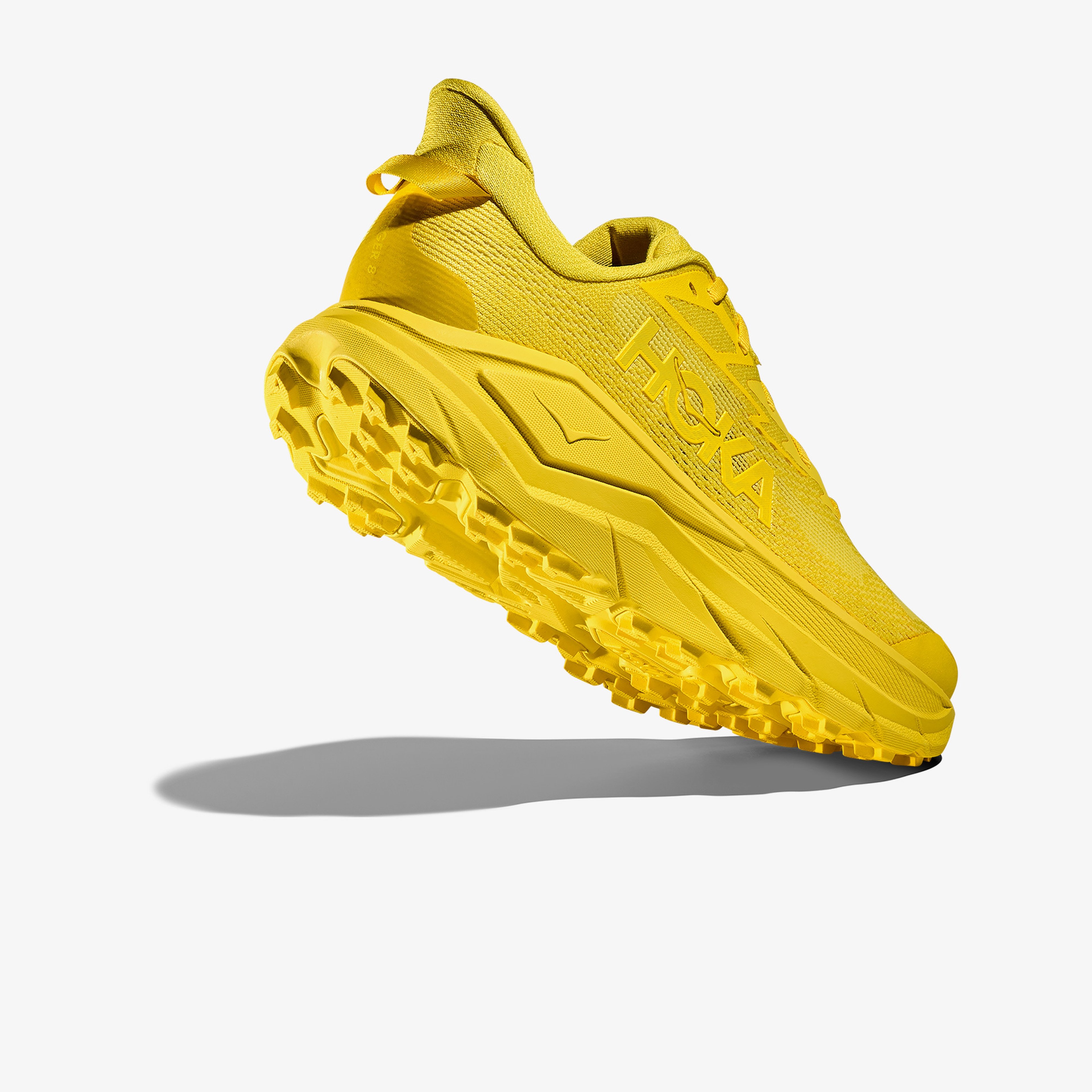 Hoka Challenger 8 Erkek Sarı Trail Koşu Ayakkabısı