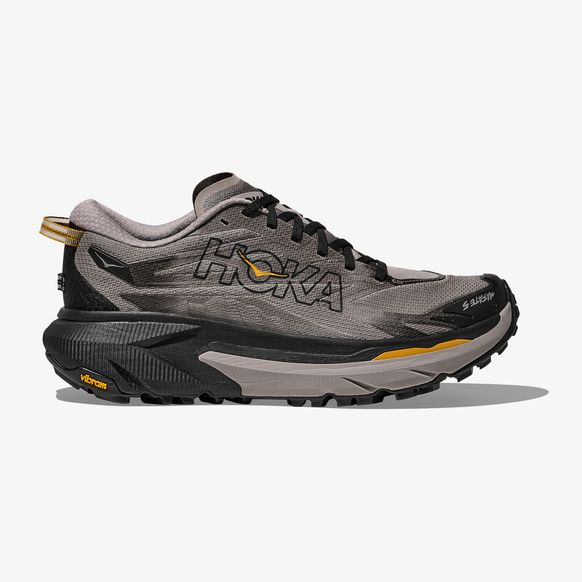 Hoka Mafate 5 Erkek Siyah Trail Koşu Ayakkabısı
