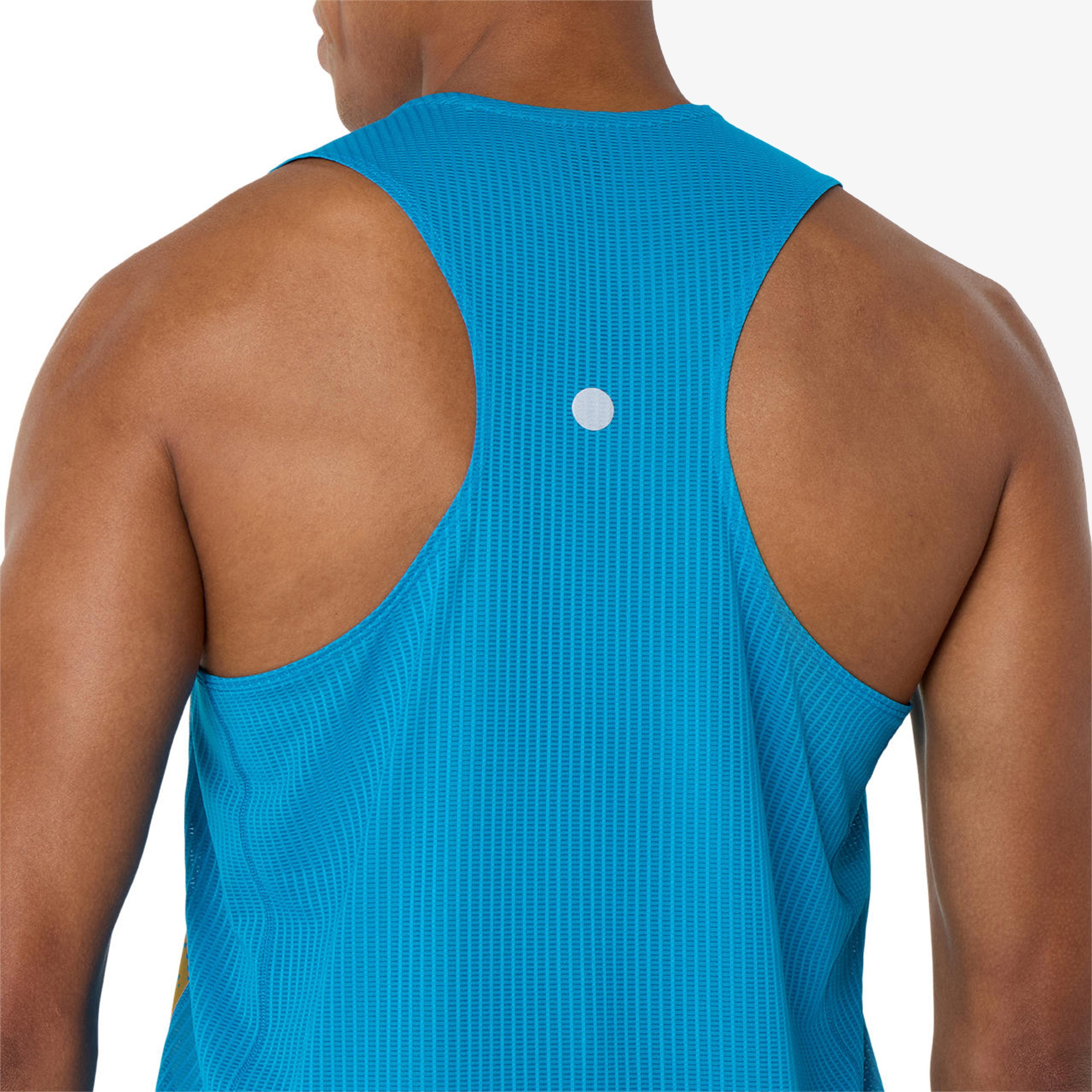 Asics Road Fade Singlet Erkek Renkli Koşu T-Shirt