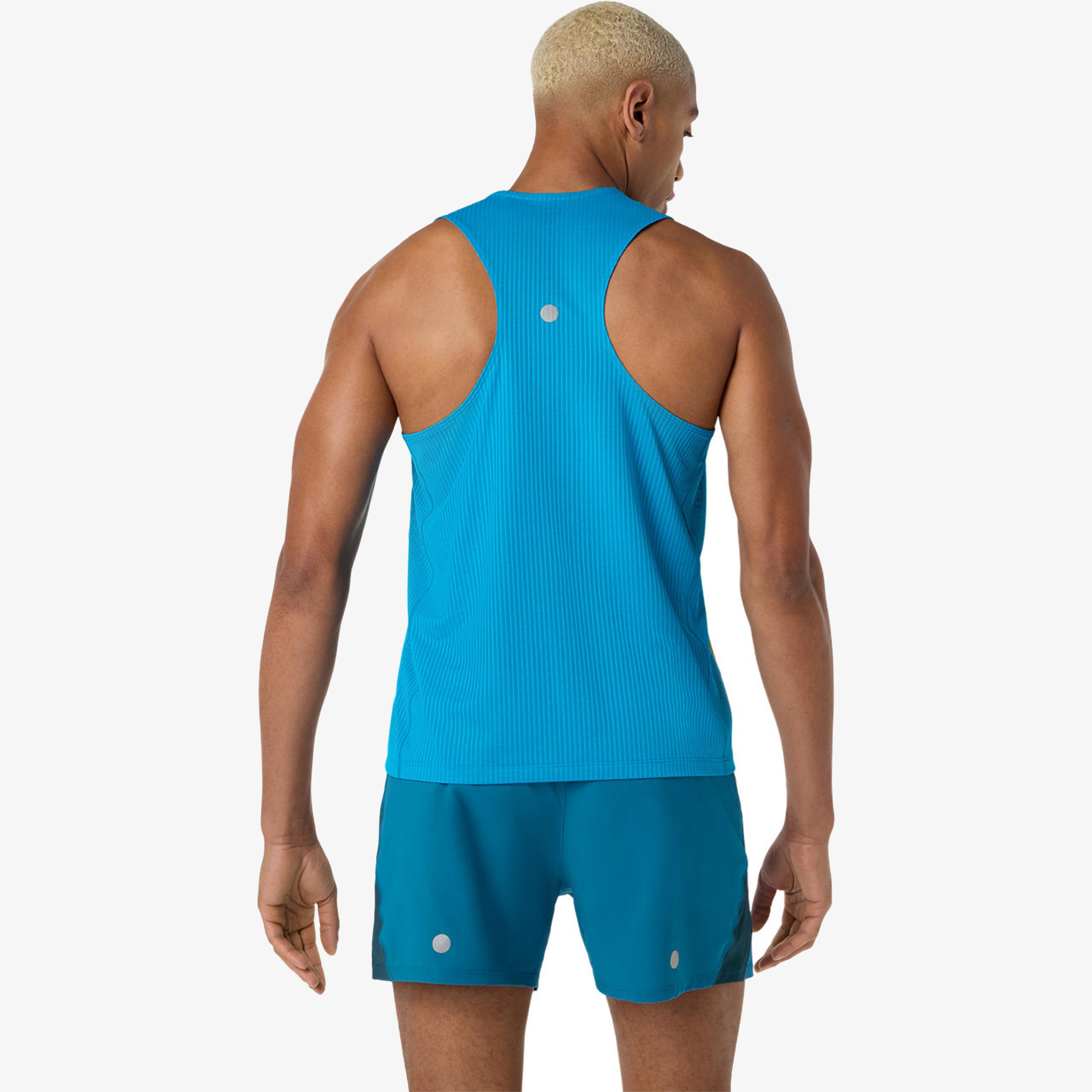 Asics Road Fade Singlet Erkek Renkli Koşu T-Shirt