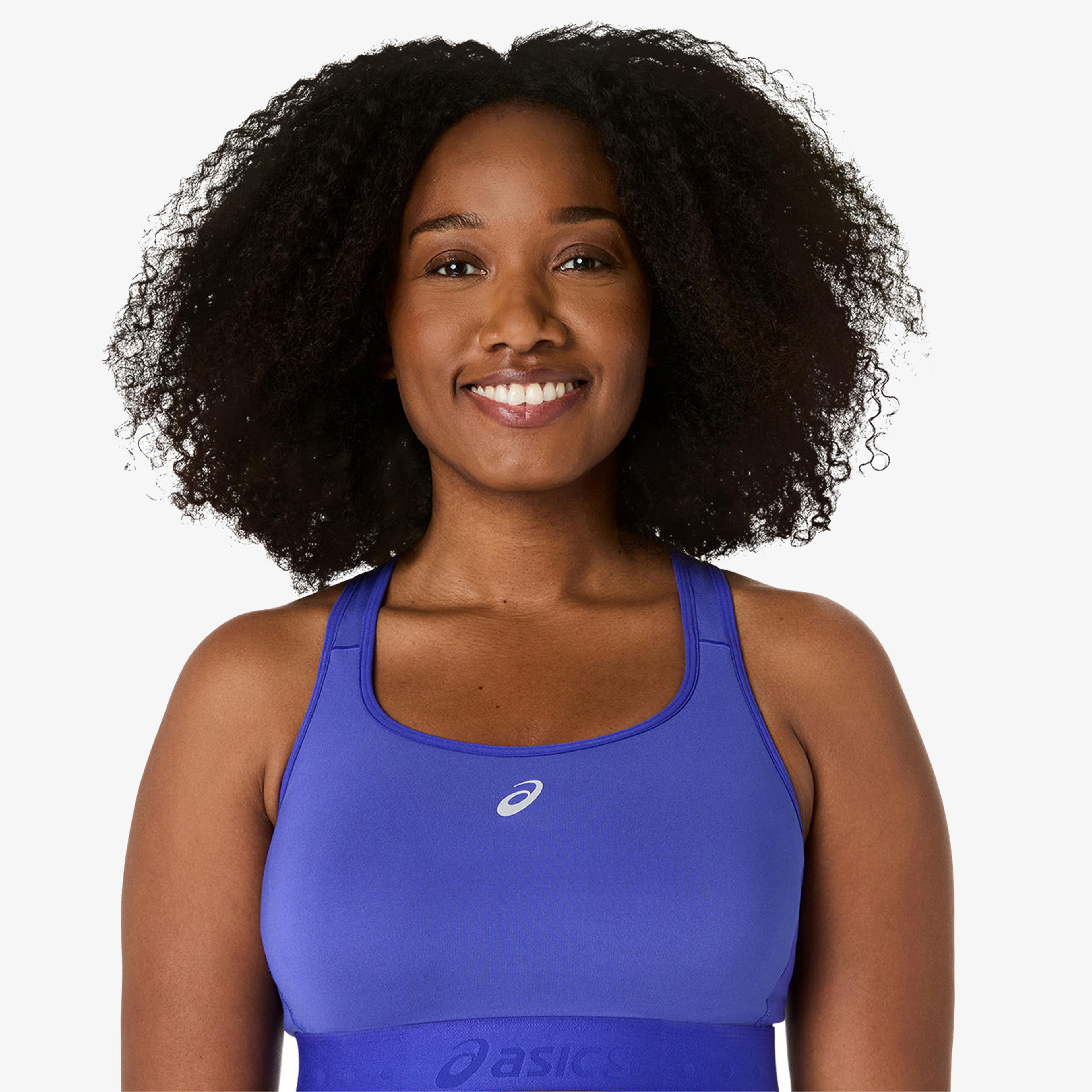 Asics Road Compression Kadın Lacivert Koşu Bra