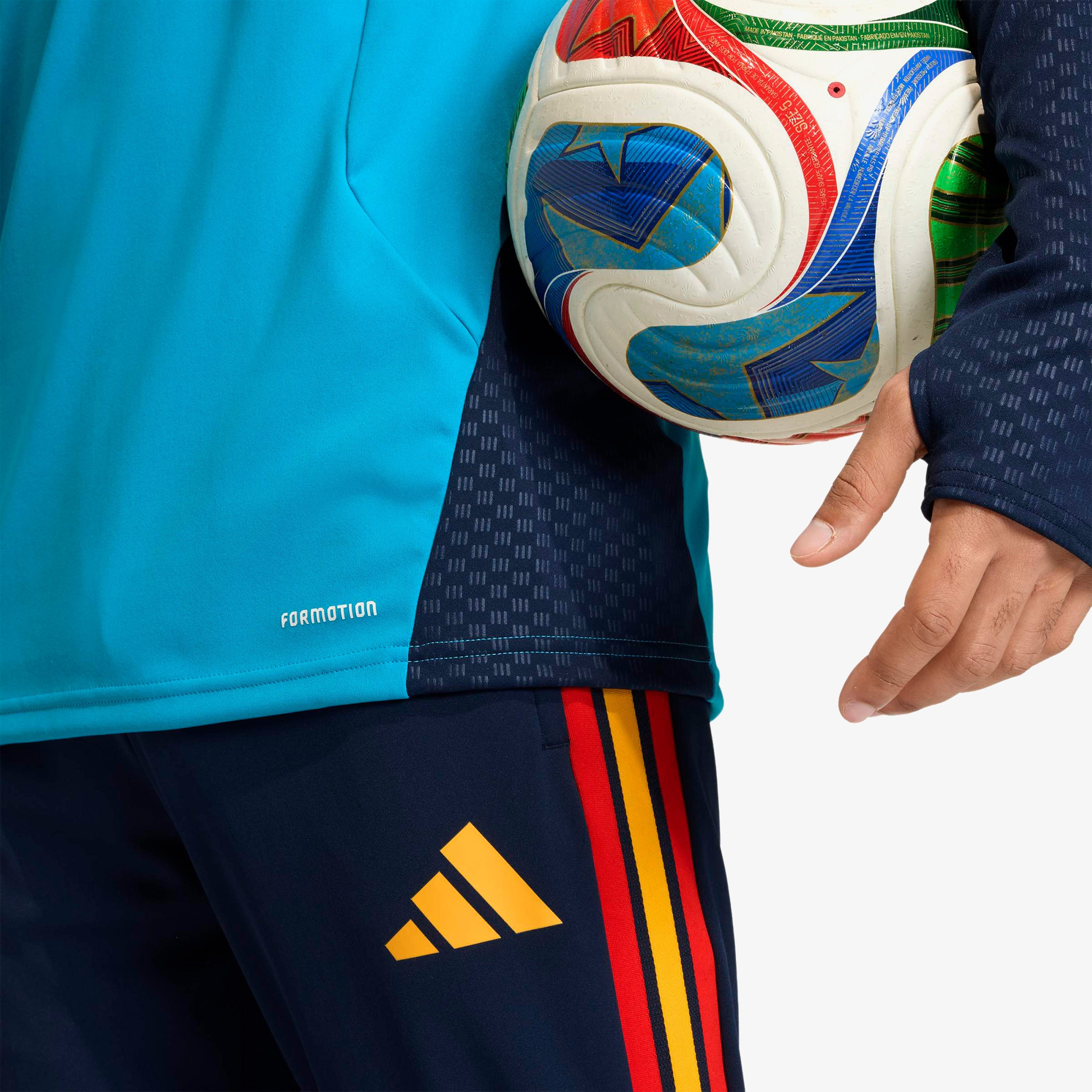 adidas İspanya 26 Tiro Training Üst Erkek Mavi Eşofman Üstü