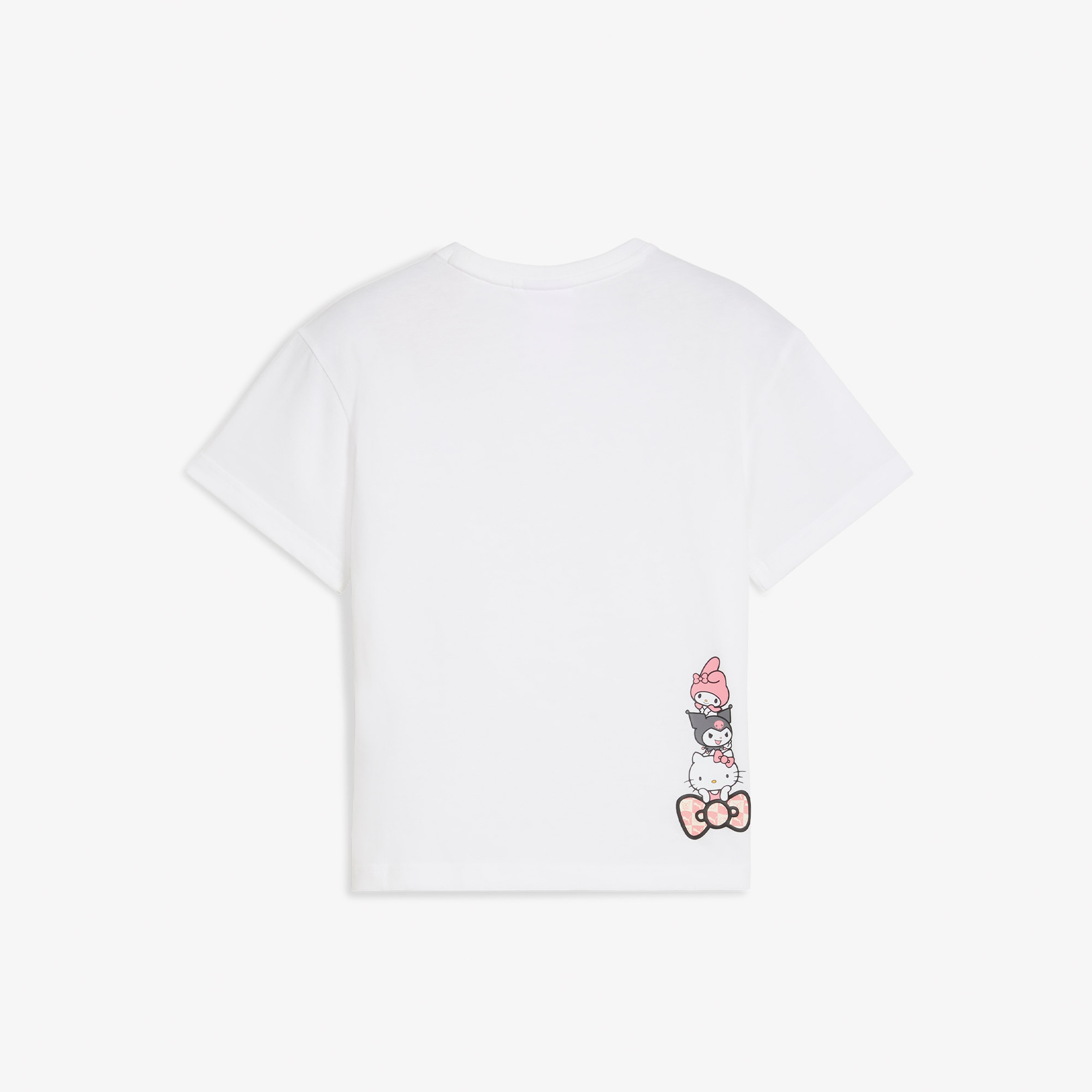 Puma Hello Kitty & Friends Graphic Çocuk Beyaz T-Shirt