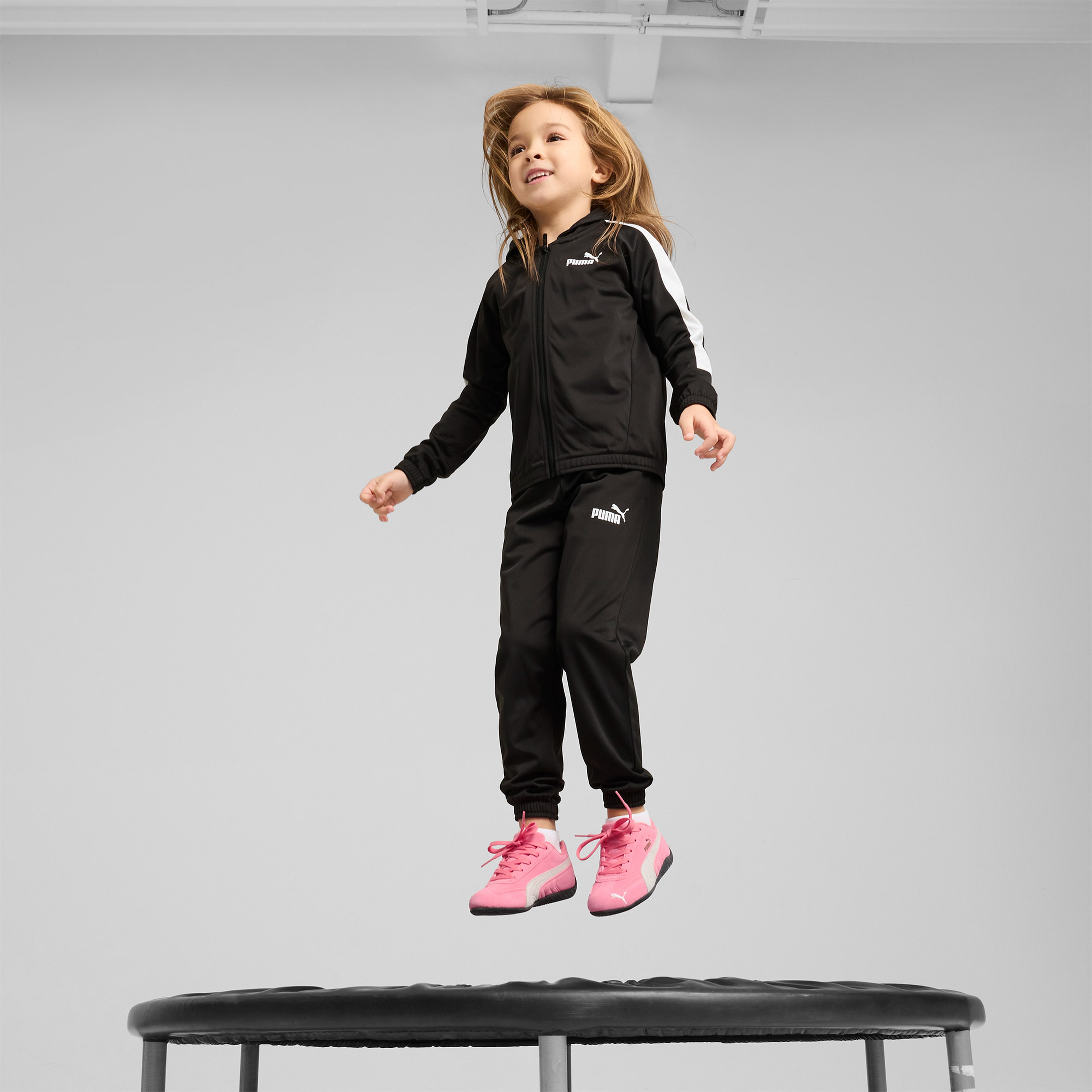 Puma Essentials No 1 Logo Çocuk Siyah Eşofman Altı