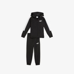Puma Essentials No 1 Logo Çocuk Siyah Eşofman Altı