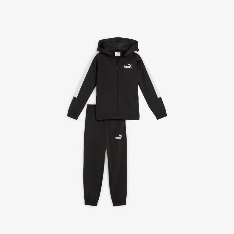 Puma Essentials No 1 Logo Çocuk Siyah Eşofman Altı