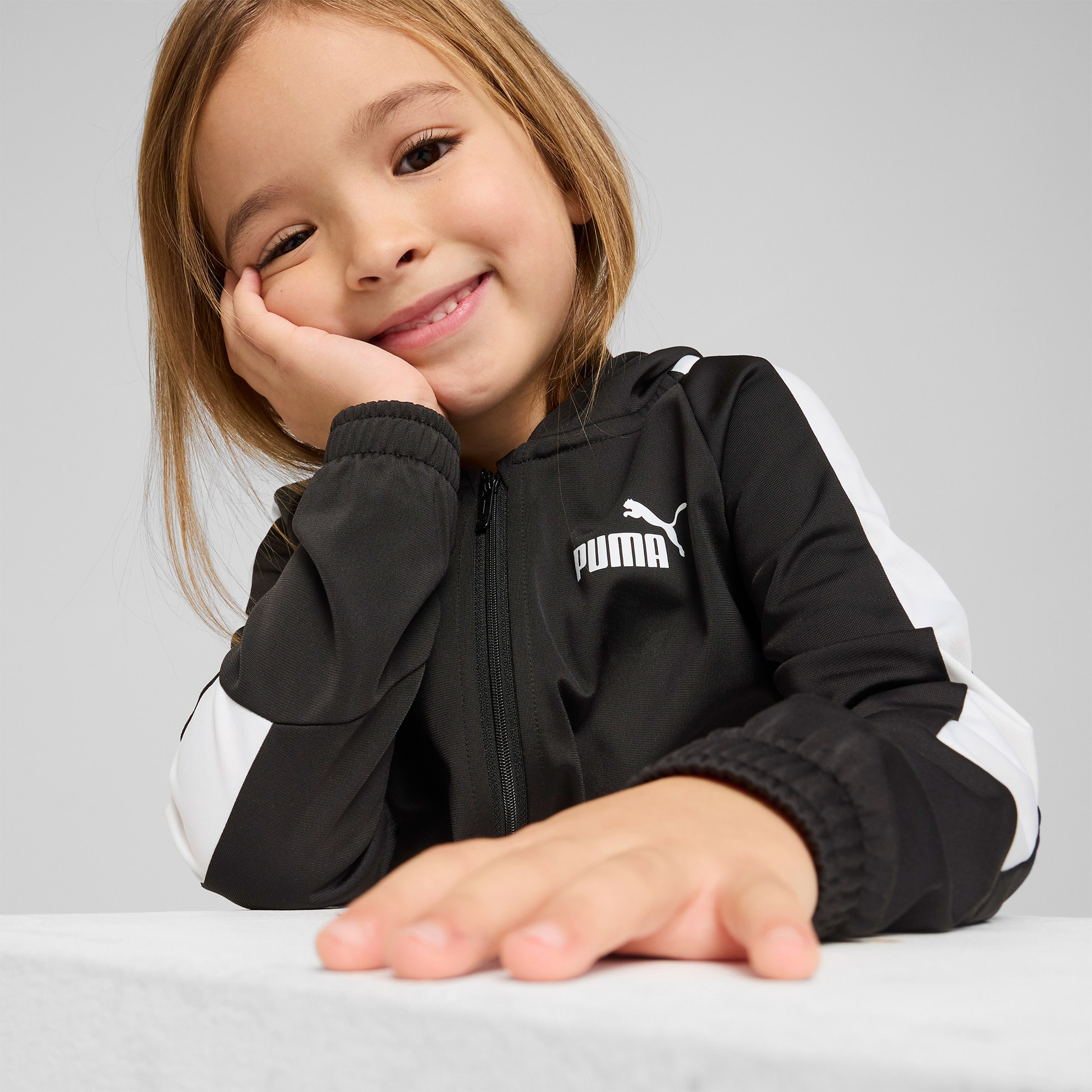 Puma Essentials No 1 Logo Çocuk Siyah Eşofman Altı