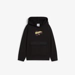 Puma Hot Wheels Graphic Çocuk Siyah Sweatshirt
