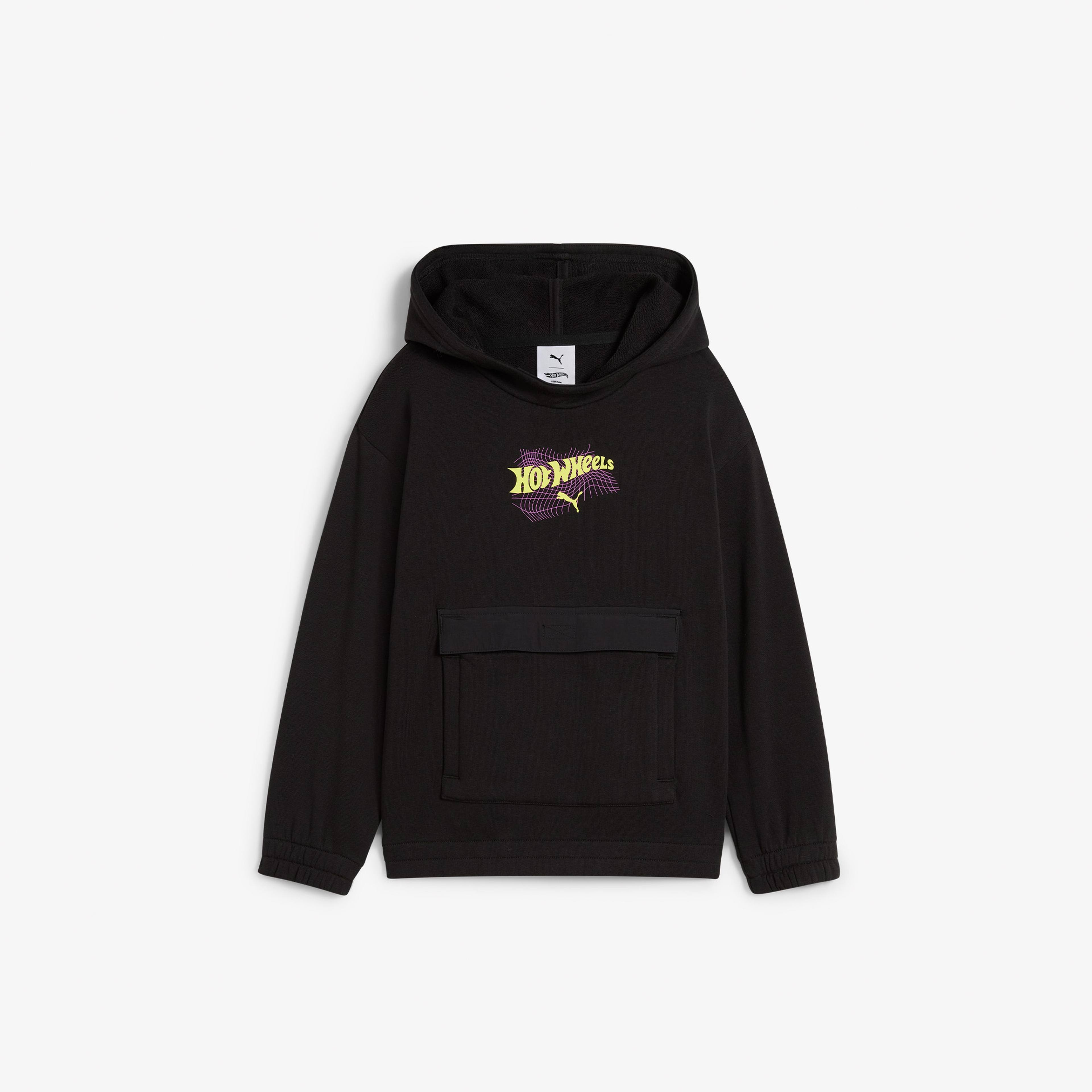 Puma Hot Wheels Graphic Çocuk Siyah Sweatshirt
