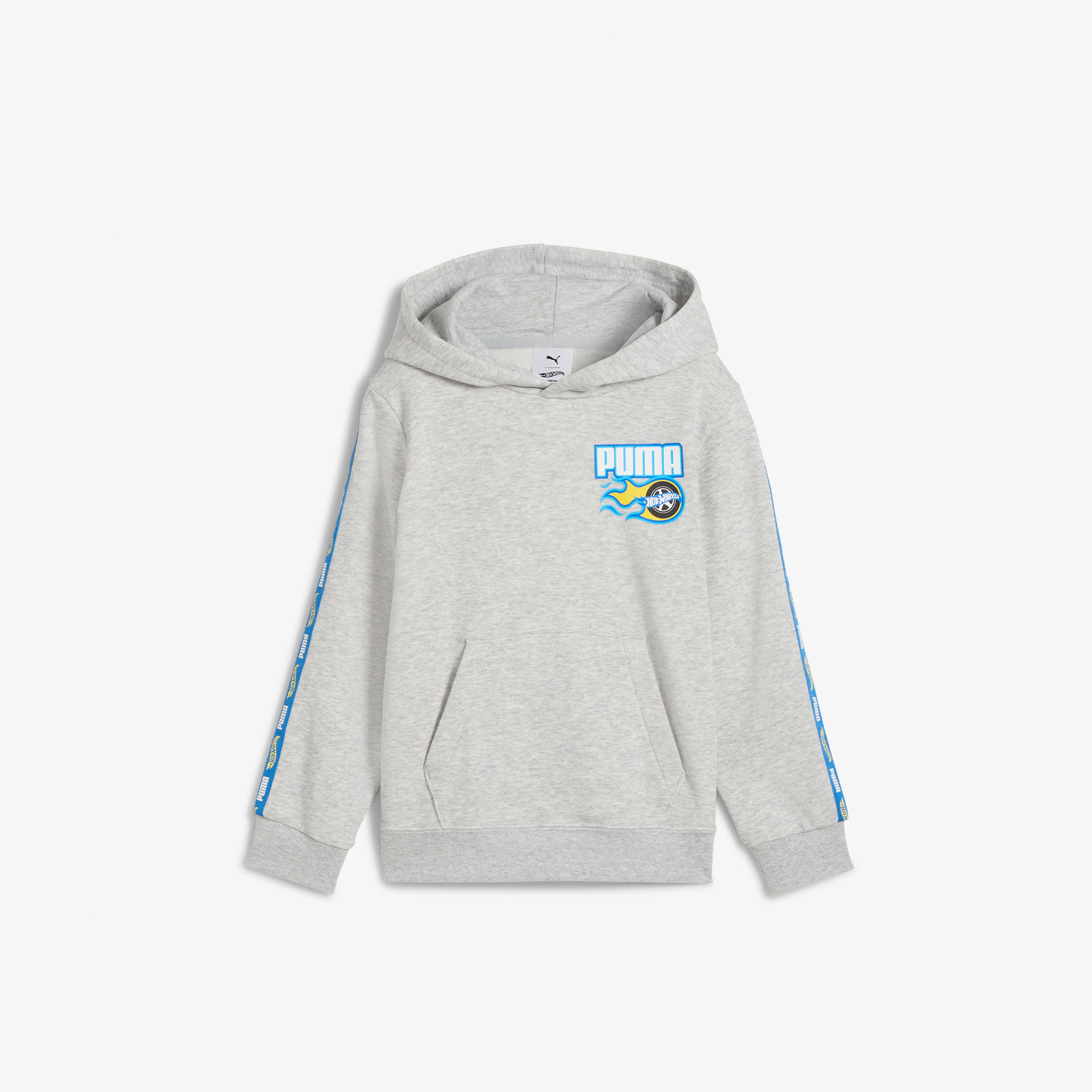 Puma Hot Wheels Graphic Çocuk Gri Sweatshirt
