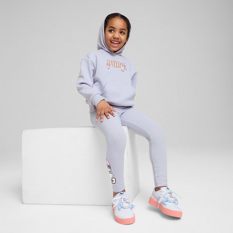 Puma Hello Kitty & Friends Graphic Çocuk Kırmızı Sweatshirt