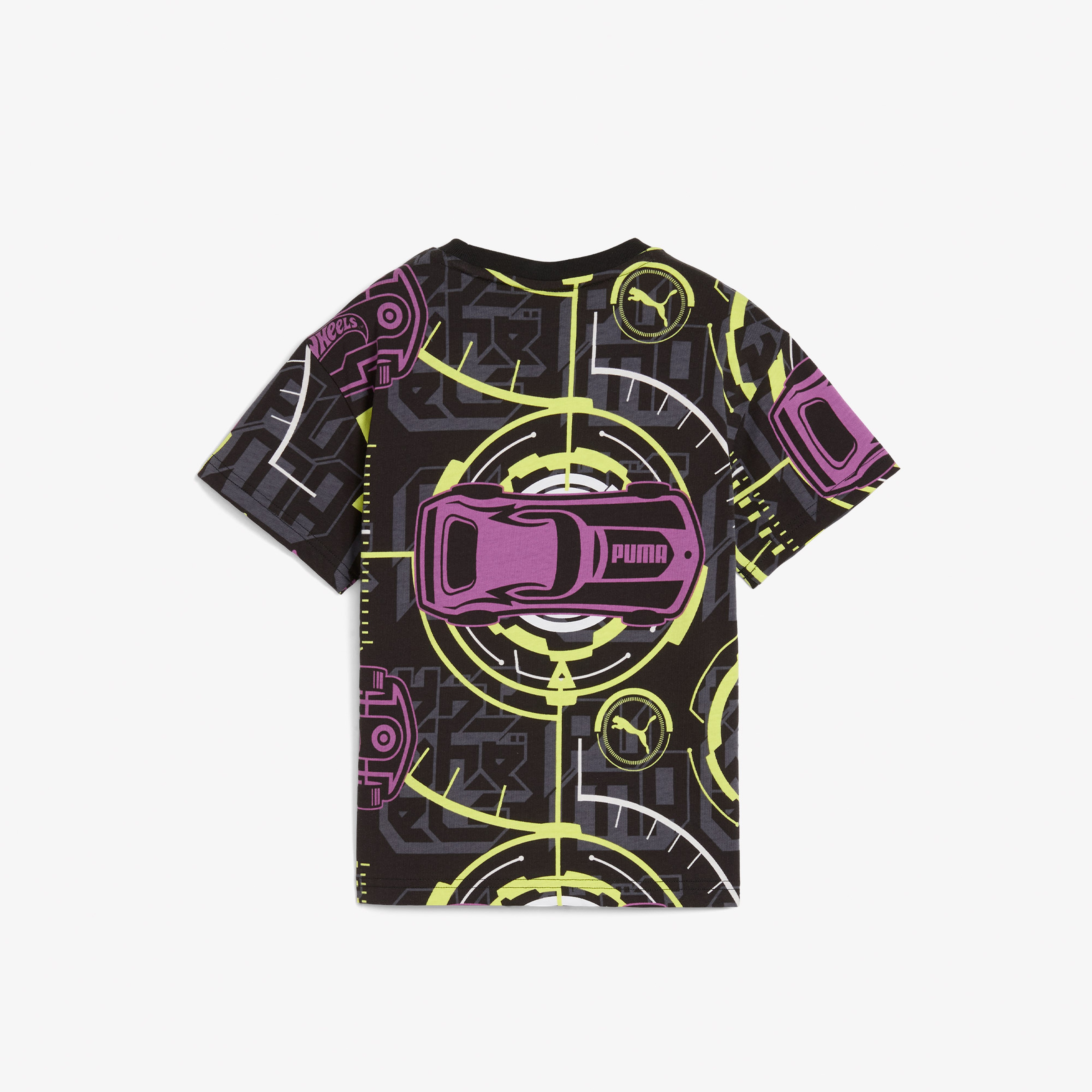 Puma Hot Wheels Graphic Çocuk Yeşil T-Shirt