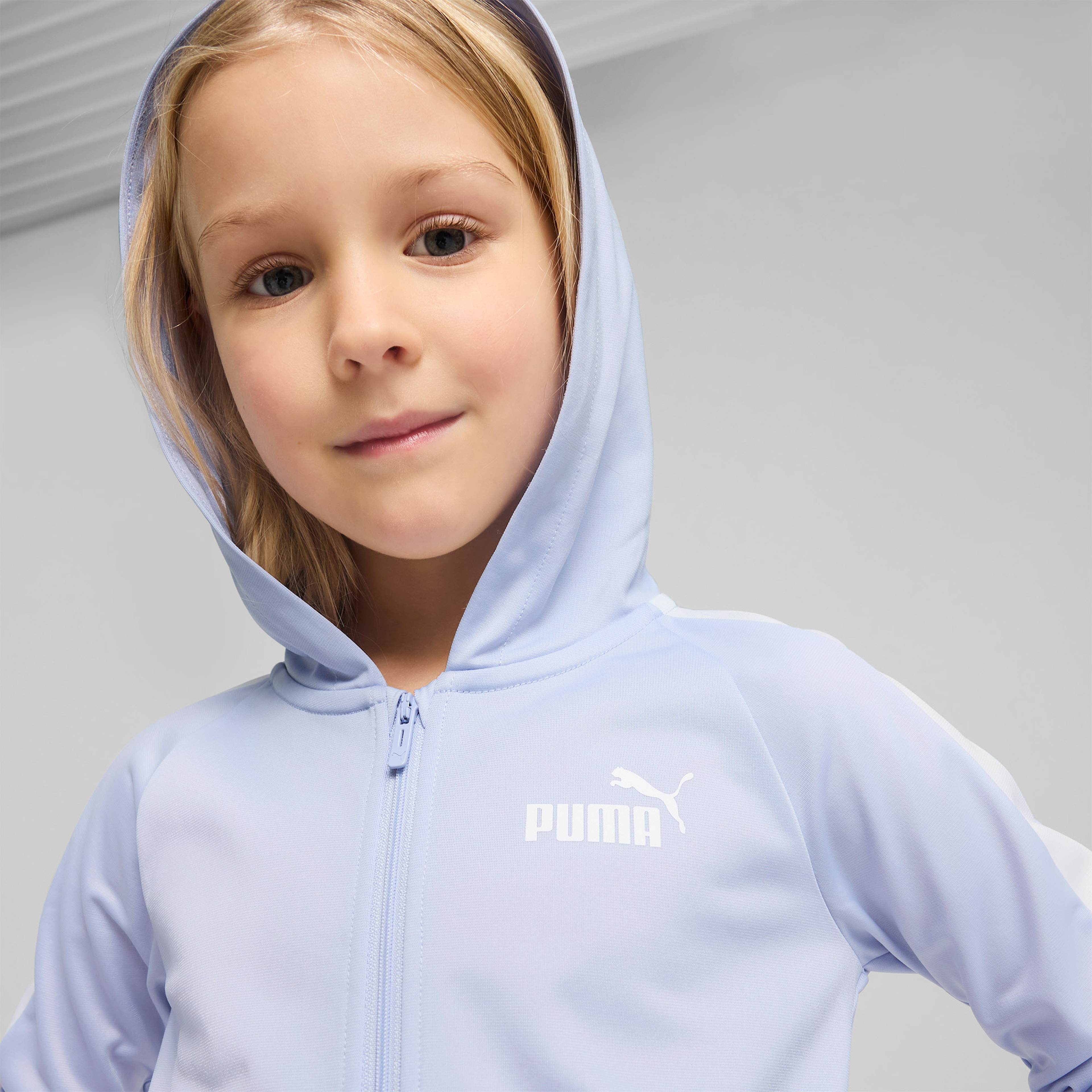 Puma Essentials No 1 Logo Poly Suit Çocuk Siyah Eşofman Altı