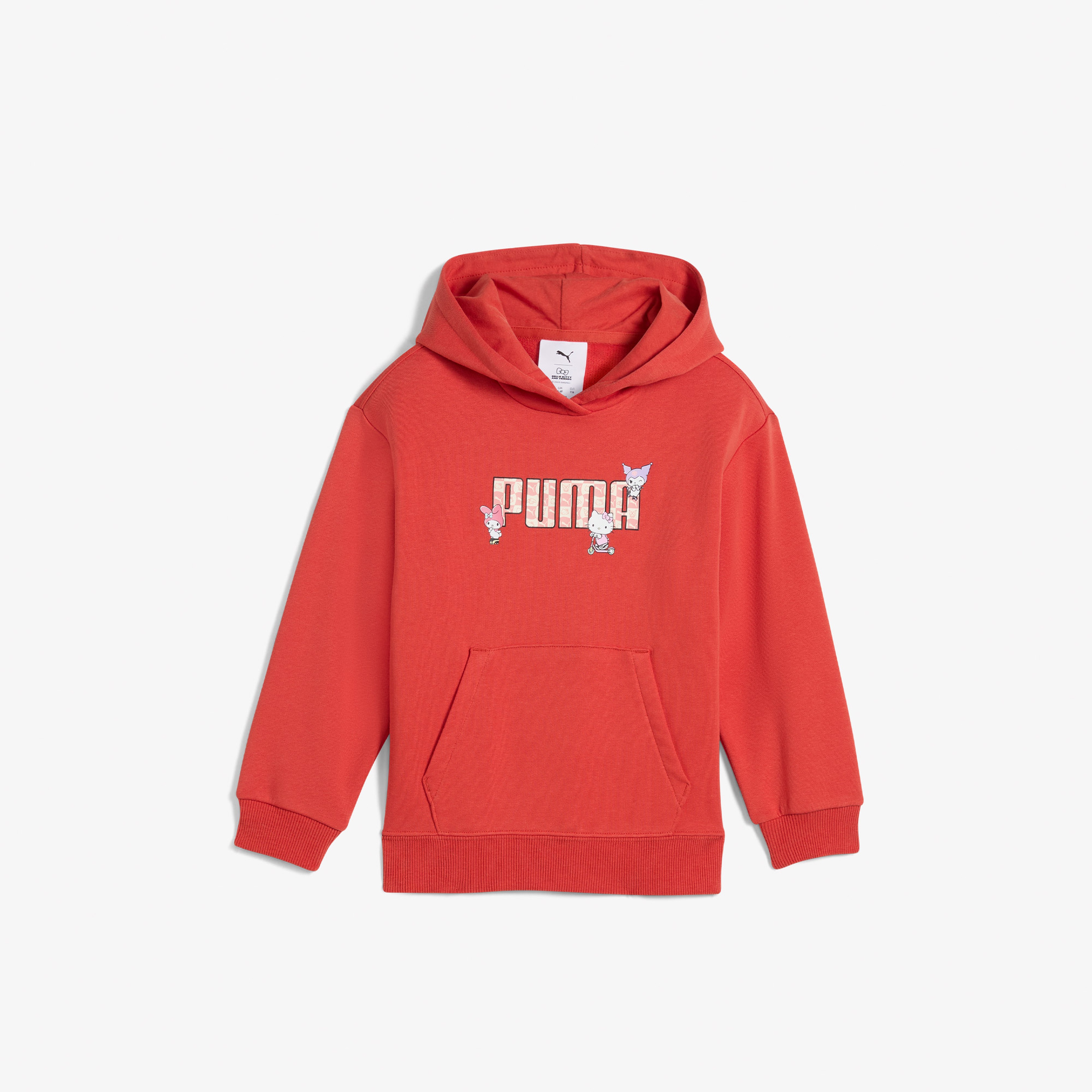 Puma Hello Kitty & Friends Graphic Çocuk Kırmızı Sweatshirt
