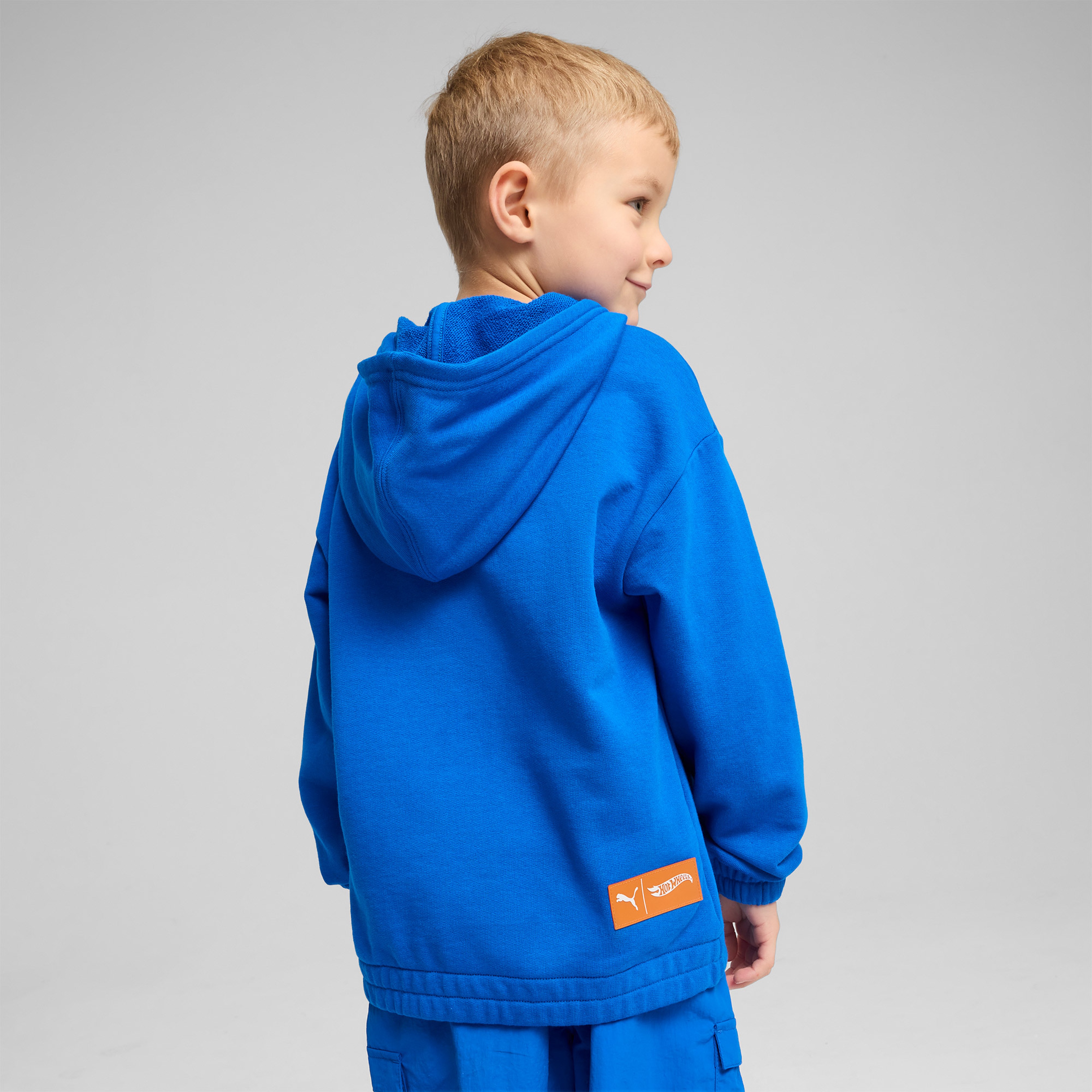 Puma Hot Wheels Graphic Çocuk Siyah Sweatshirt