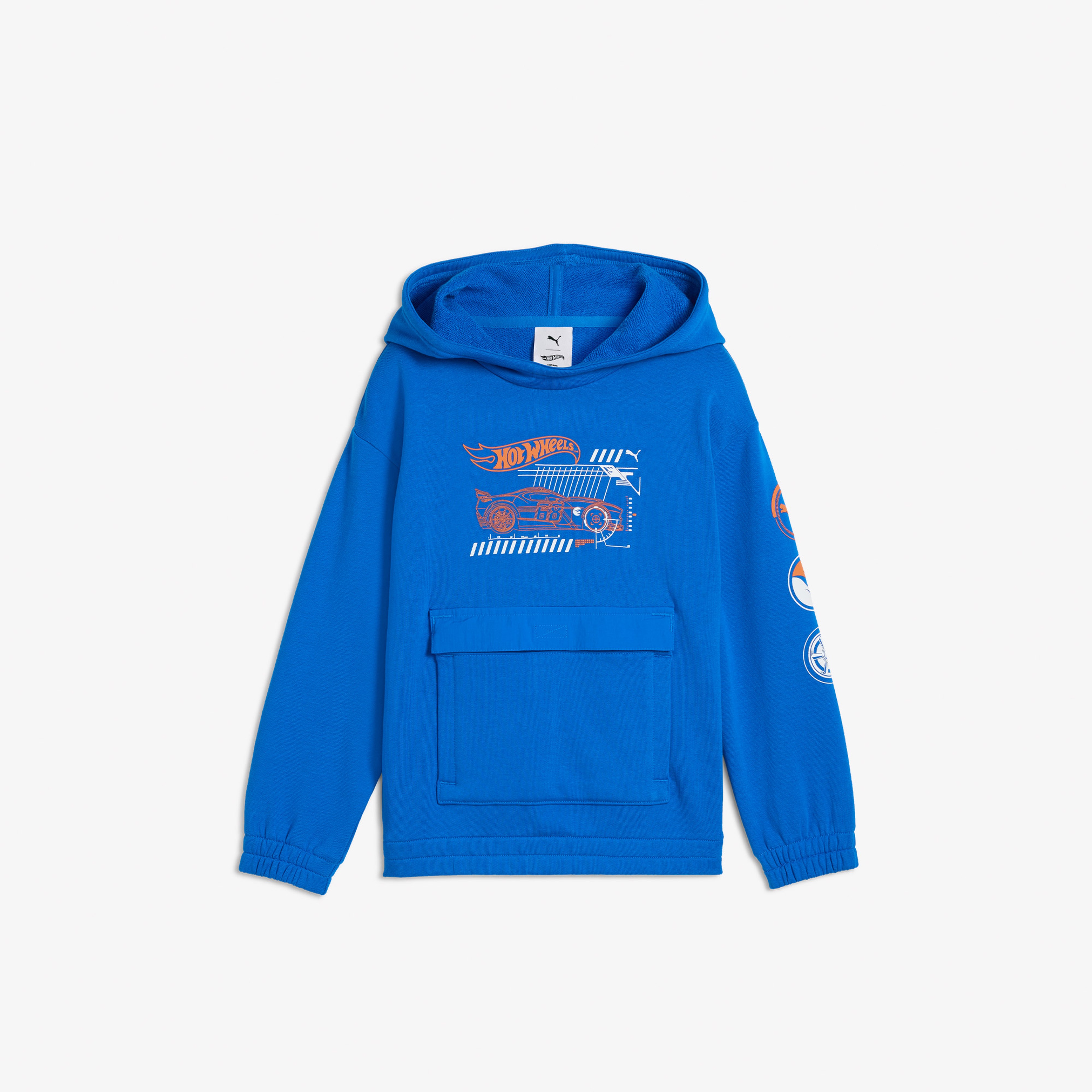 Puma Hot Wheels Graphic Çocuk Siyah Sweatshirt