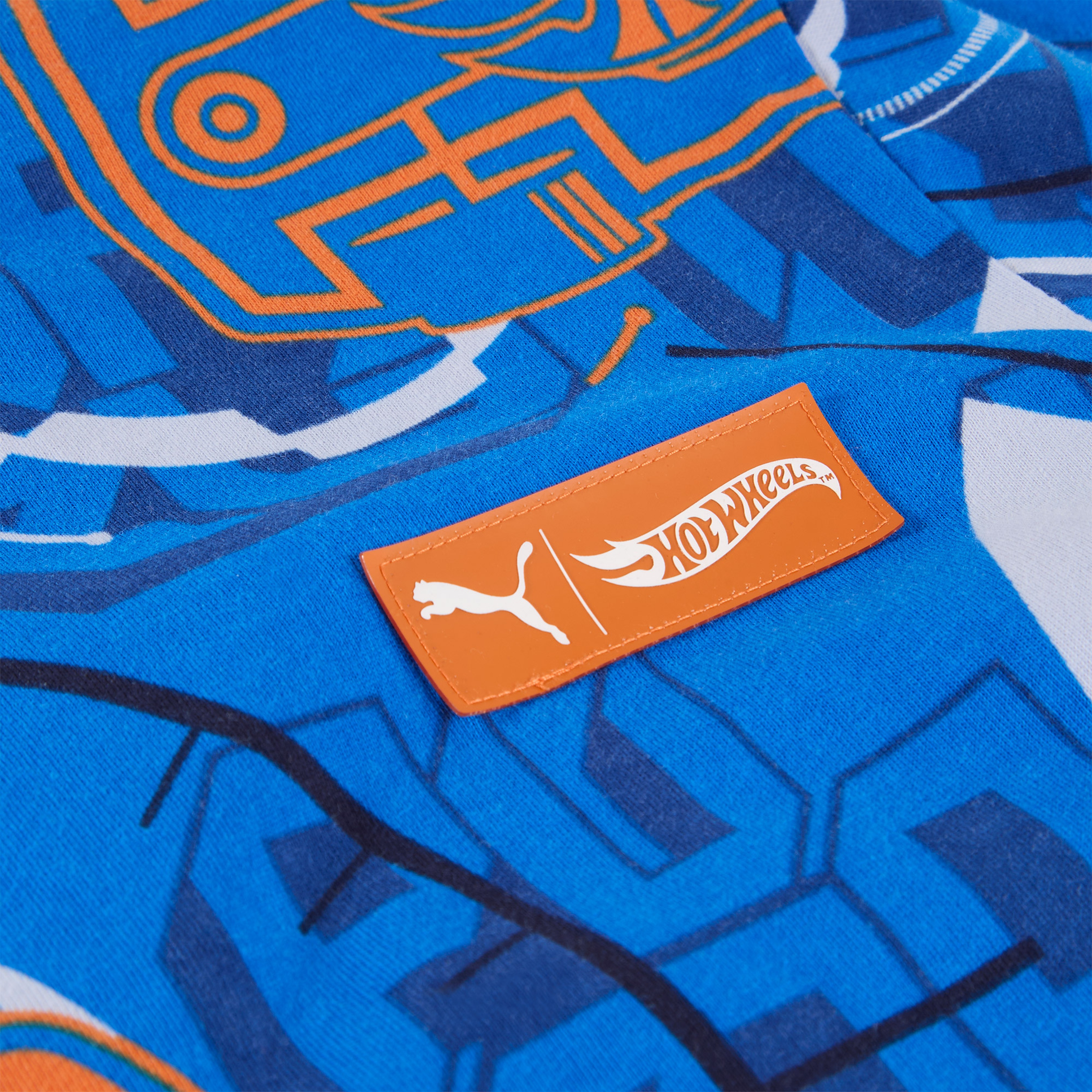 Puma Hot Wheels Graphic Çocuk Yeşil T-Shirt